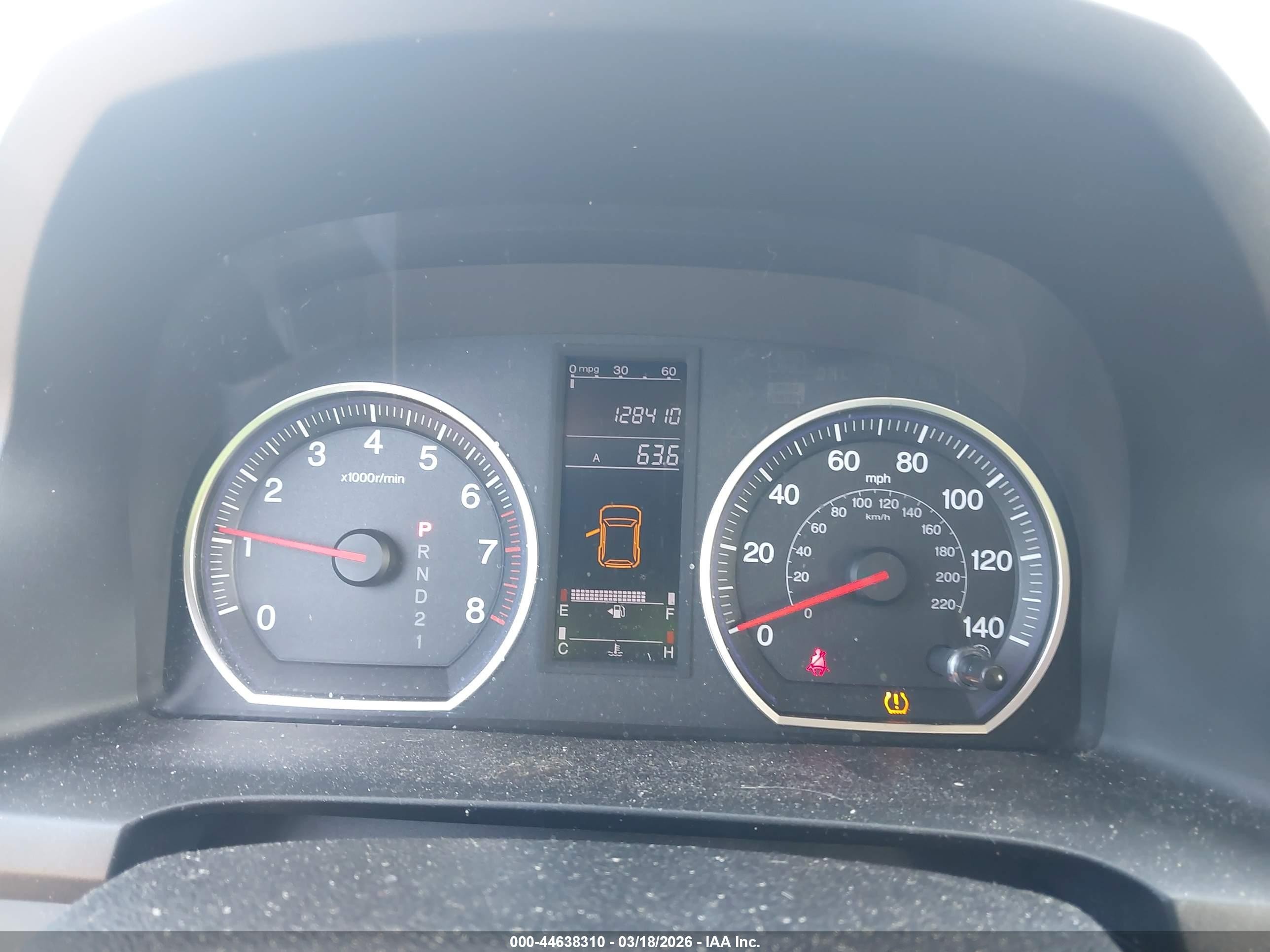 2008 Honda Cr-v Lx Blue vin: JHLRE48328C024103