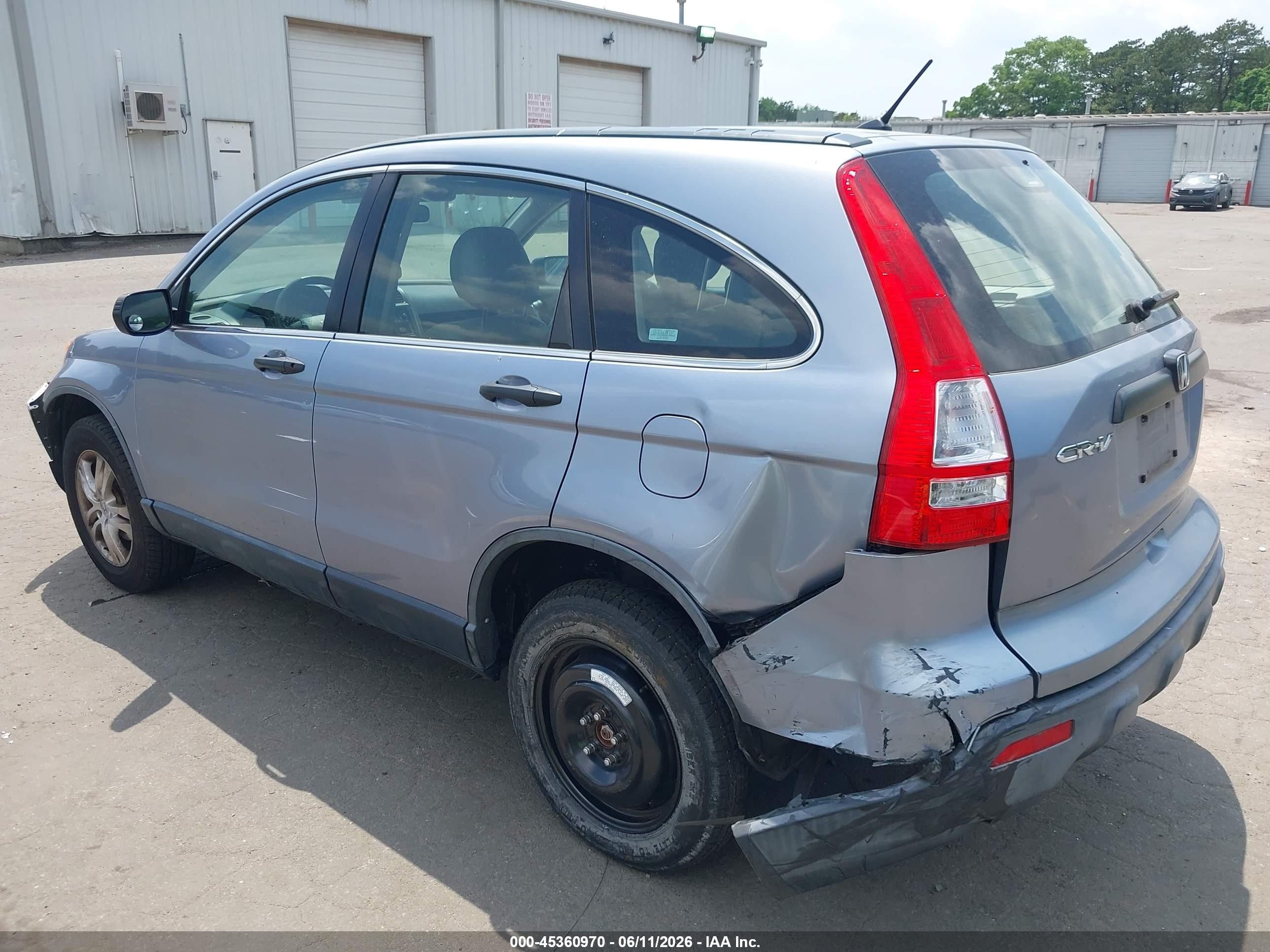 2008 Honda Cr-v Lx Light Blue vin: JHLRE48328C037112