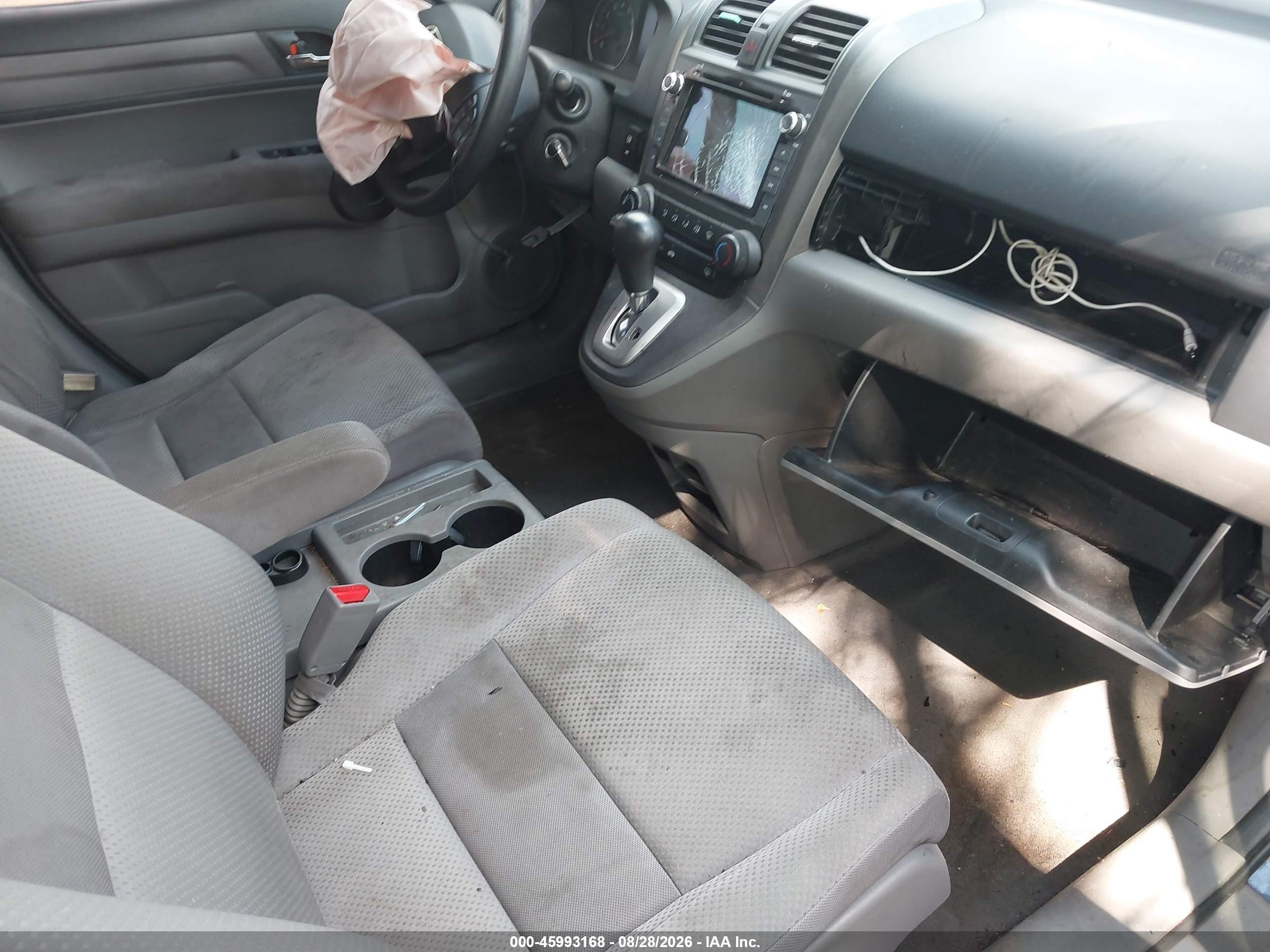 2008 Honda Cr-v Lx Blue vin: JHLRE48328C043606