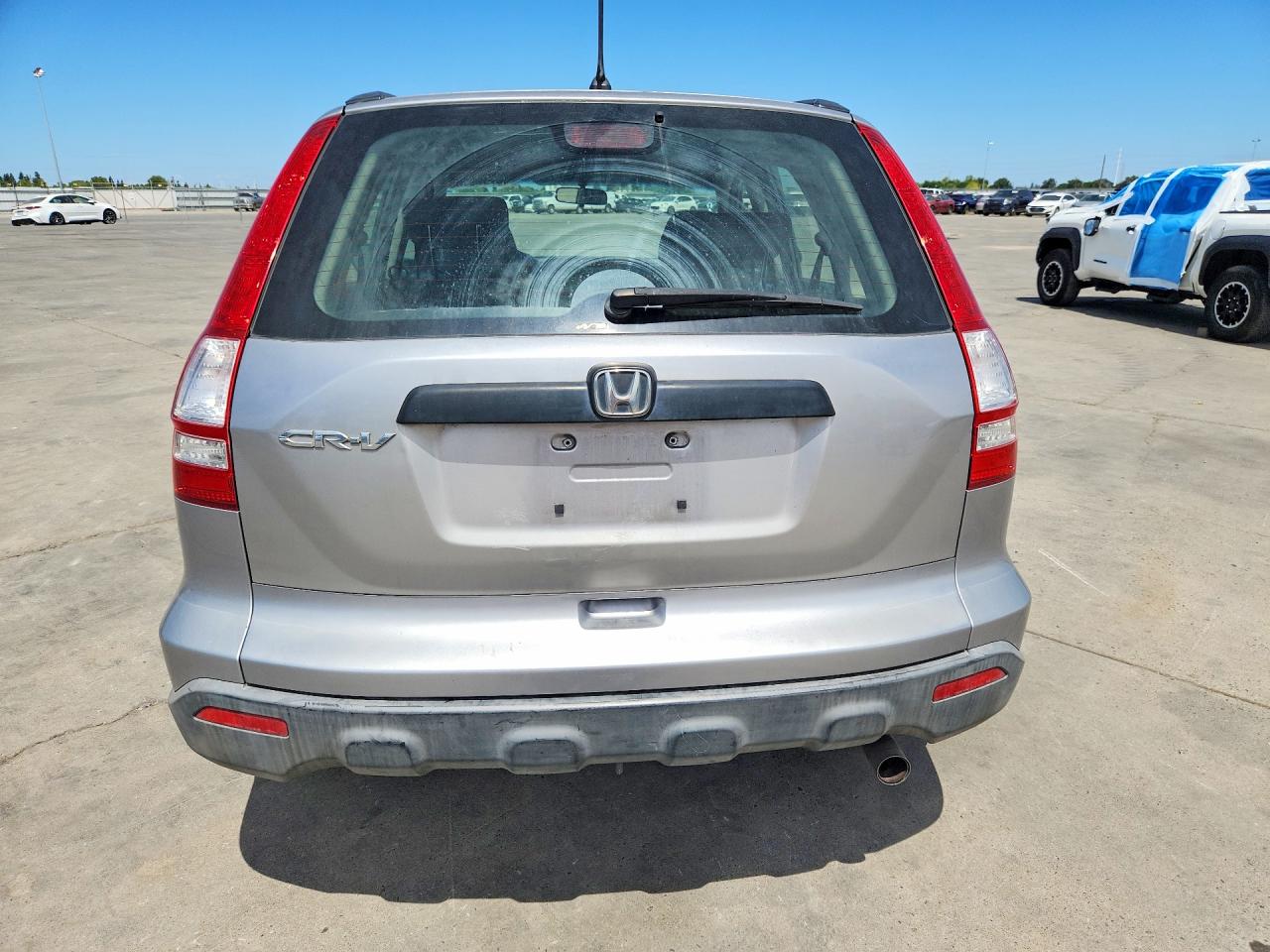 2008 Honda Cr-v Lx Silver vin: JHLRE48328C070871
