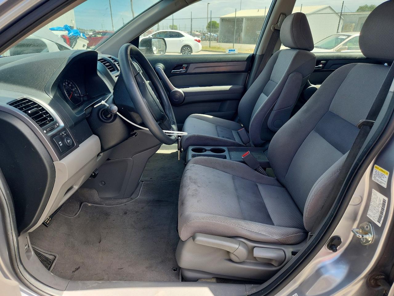 2008 Honda Cr-v Lx Silver vin: JHLRE48328C070871