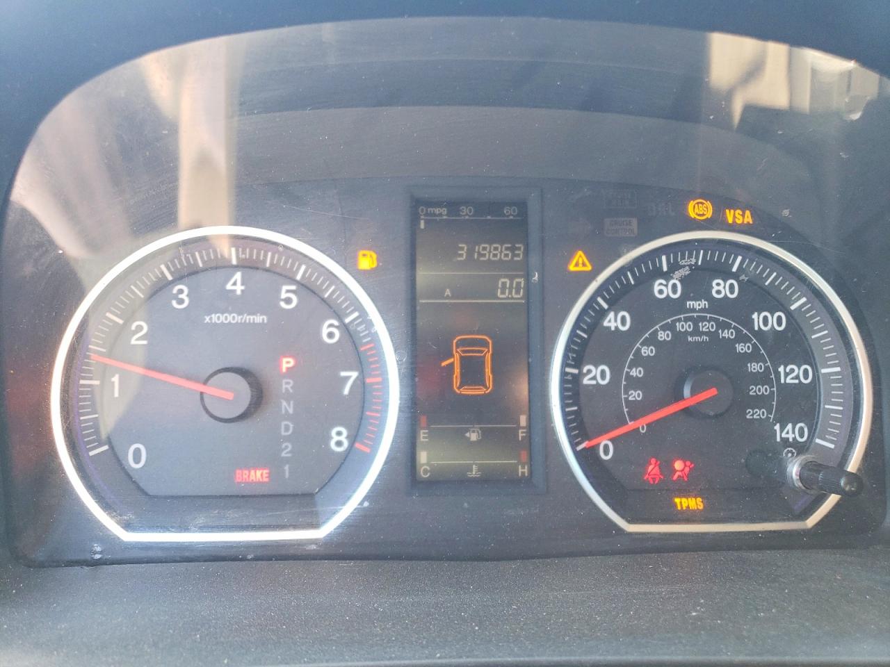 2008 Honda Cr-v Lx Blue vin: JHLRE48328C074841
