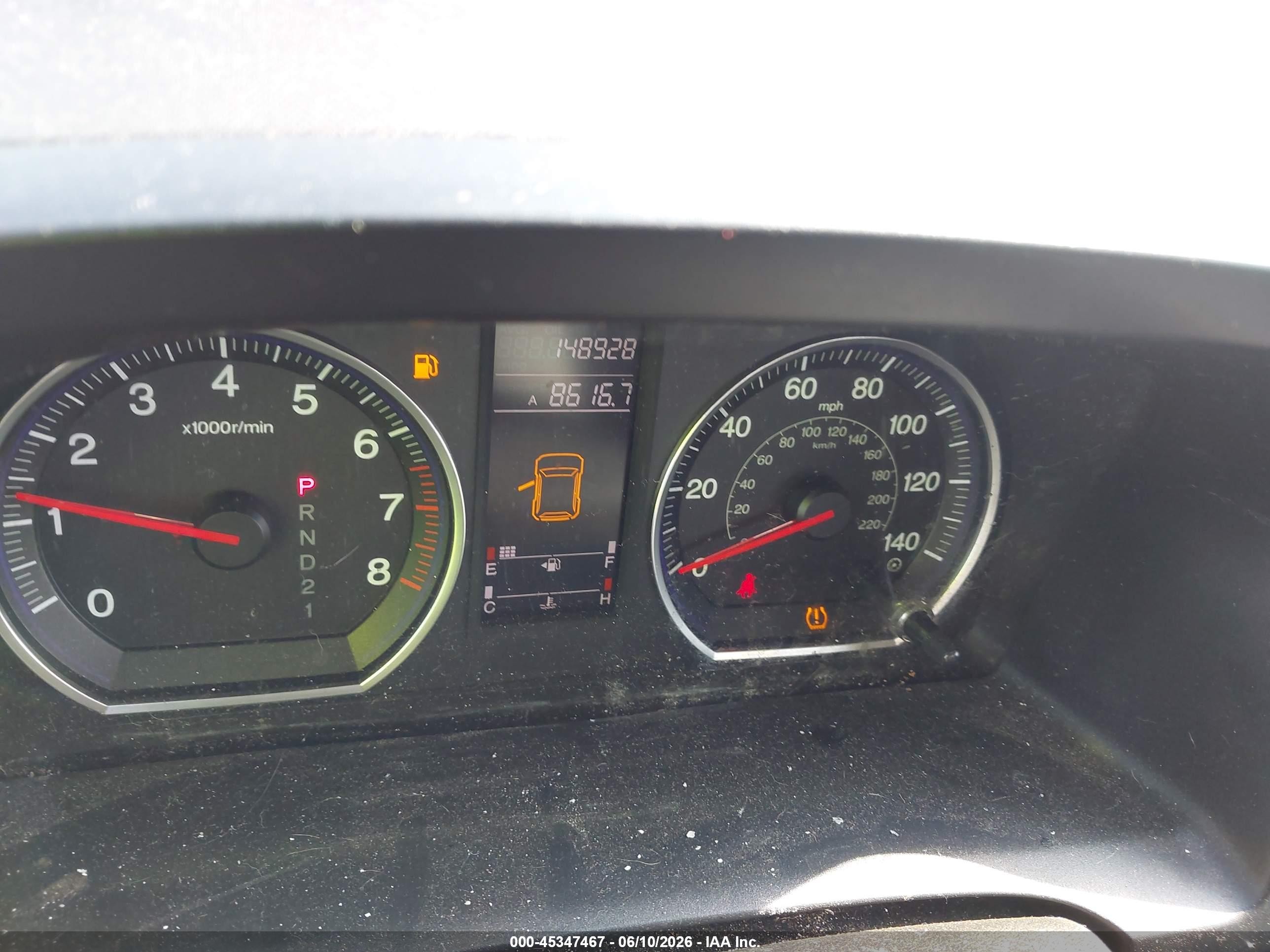 2008 Honda Cr-v Lx Black vin: JHLRE48328C080932