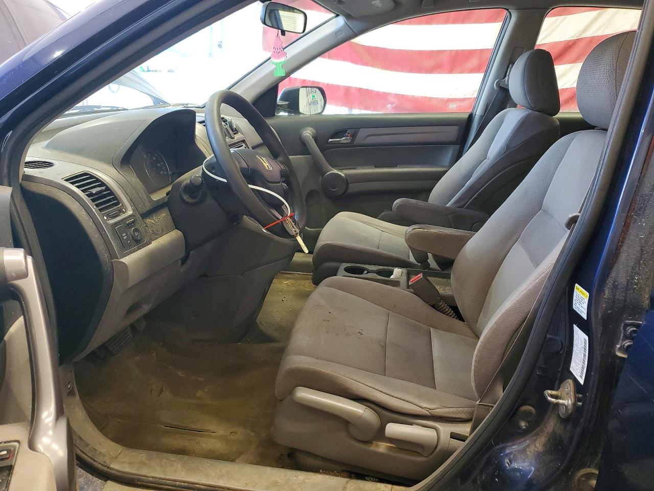 2009 Honda Cr-v Lx Blue vin: JHLRE48329C003382