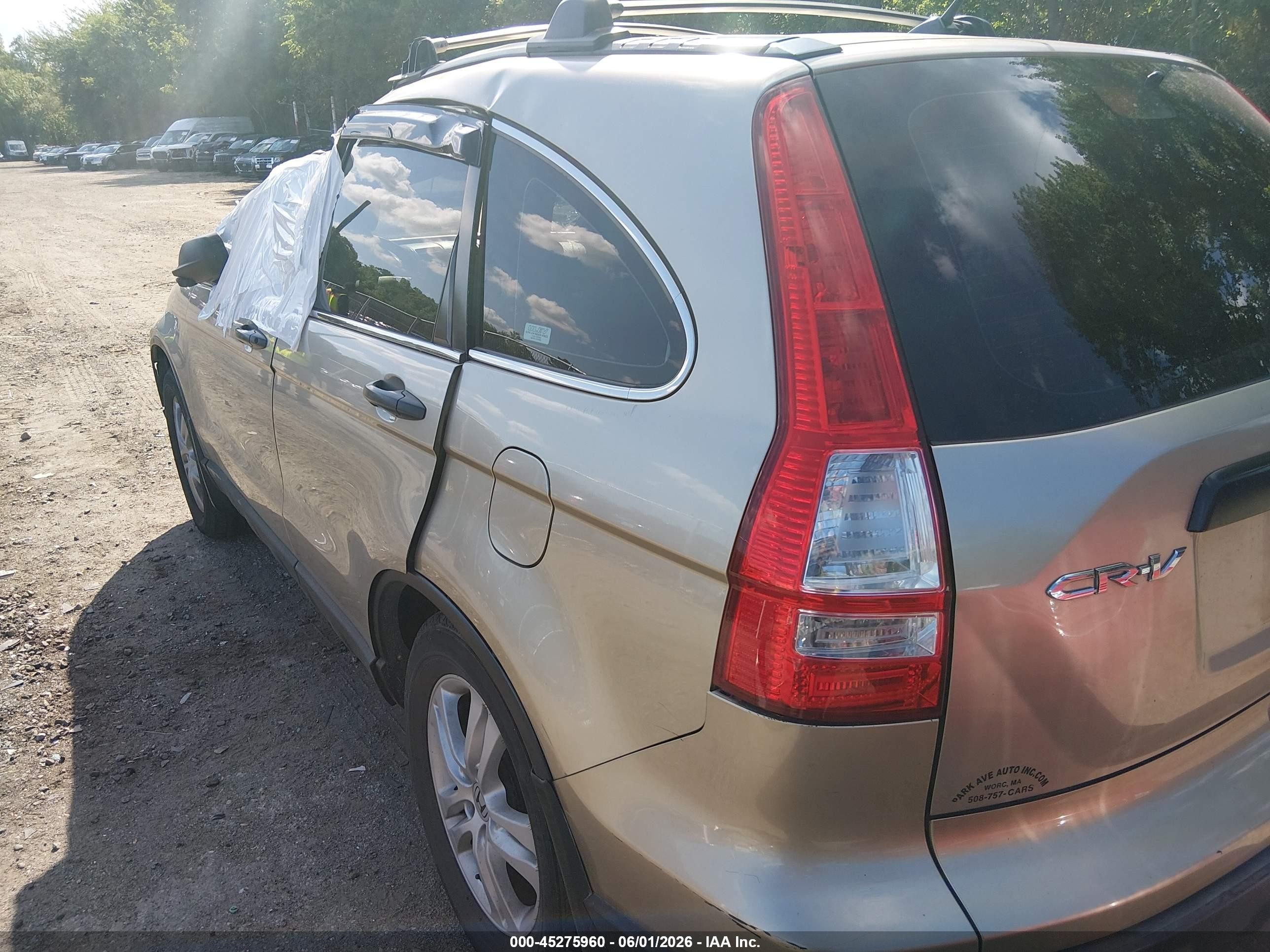 2007 Honda Cr-v Lx Бежевый vin: JHLRE48337C009981