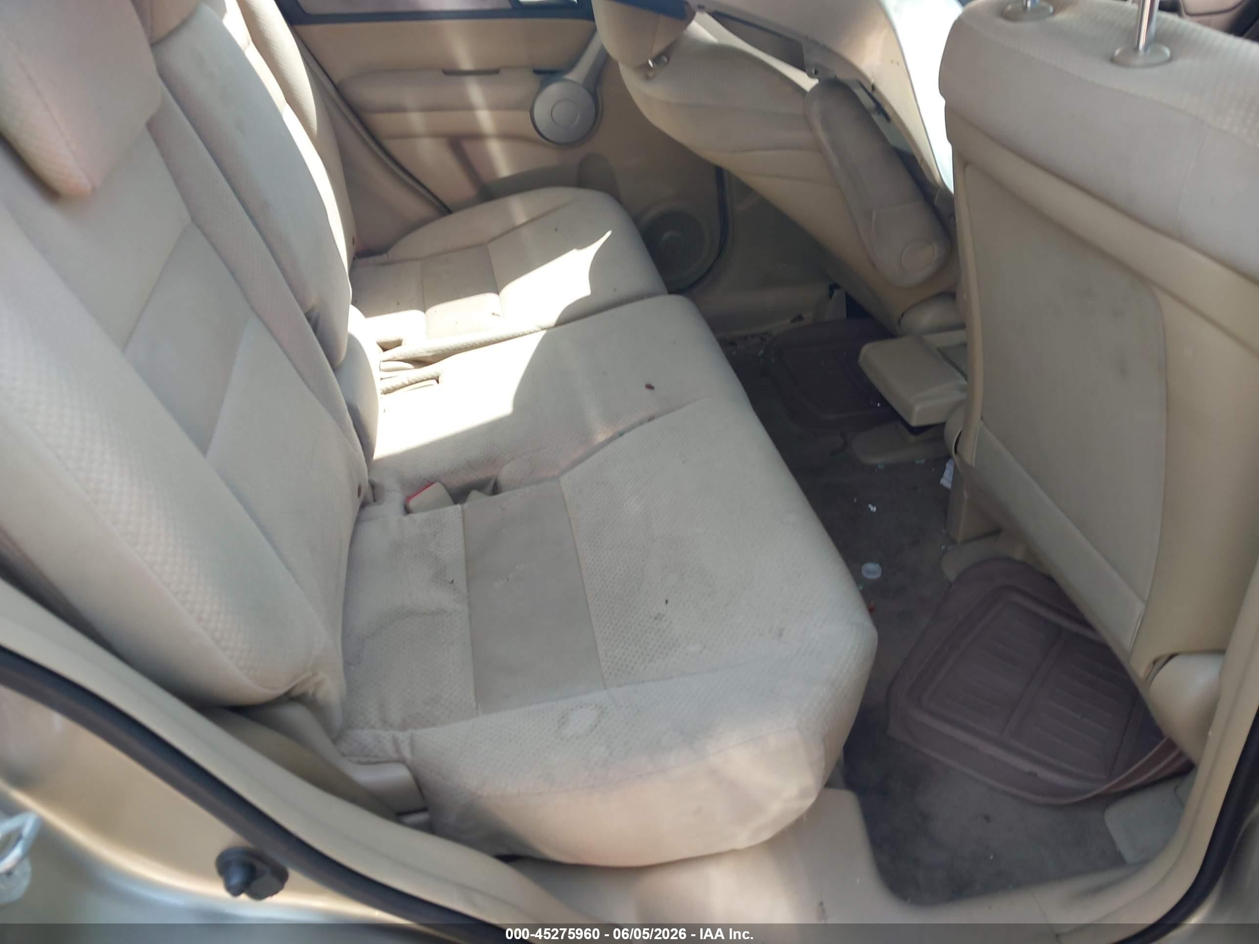 2007 Honda Cr-v Lx Бежевый vin: JHLRE48337C009981