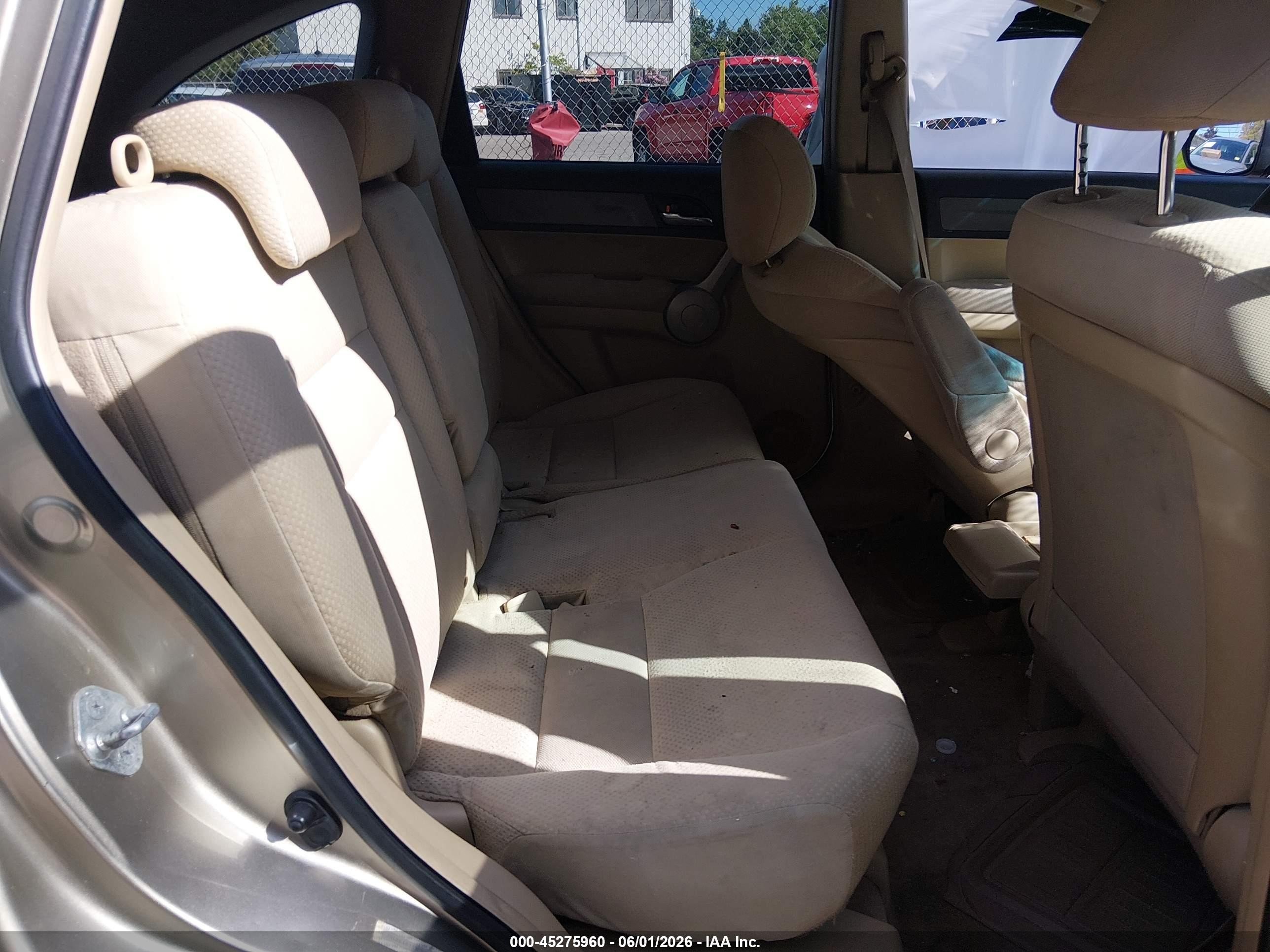 2007 Honda Cr-v Lx Бежевый vin: JHLRE48337C009981