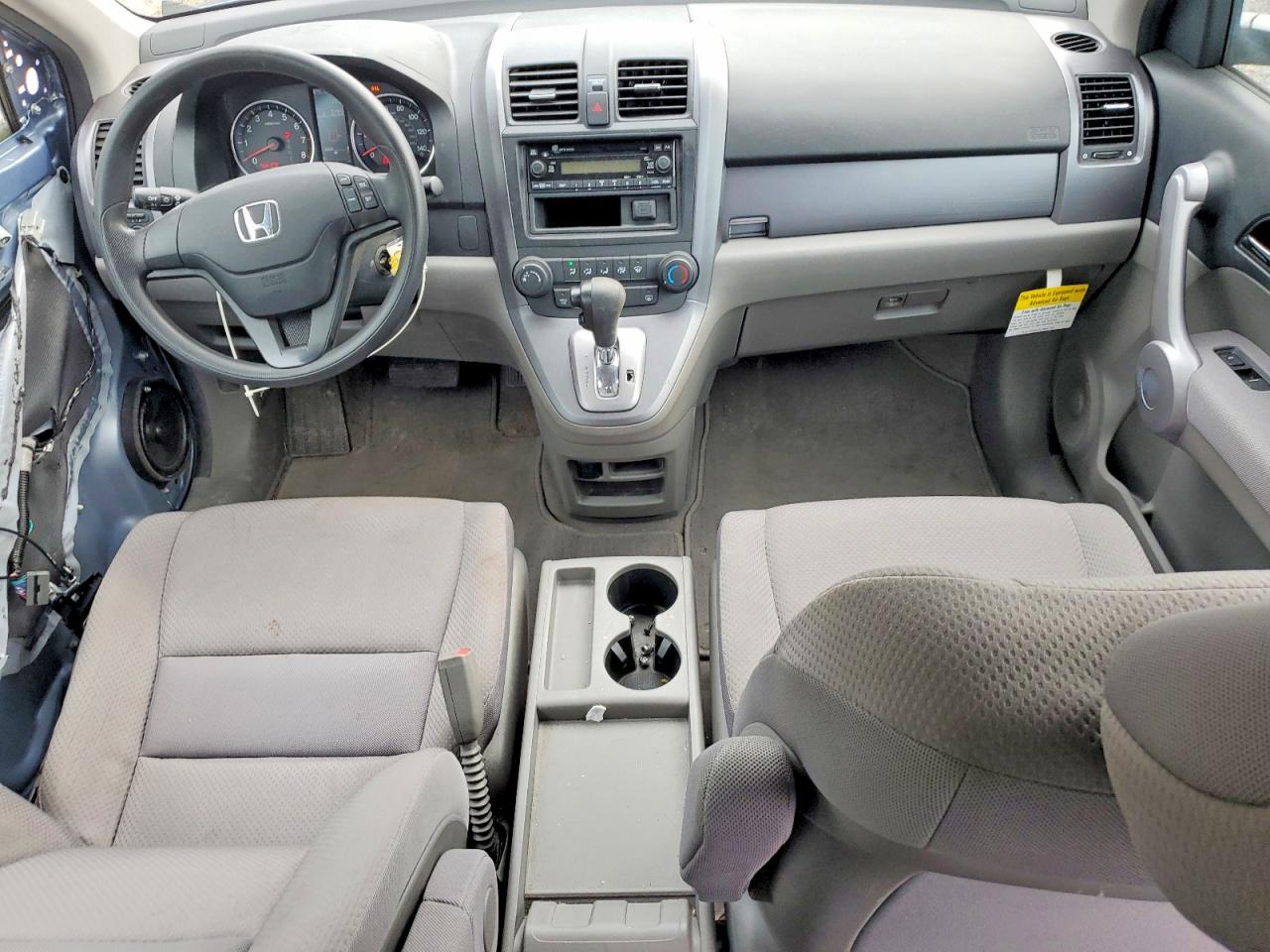 2007 Honda Cr-v Lx Blue vin: JHLRE48337C047467