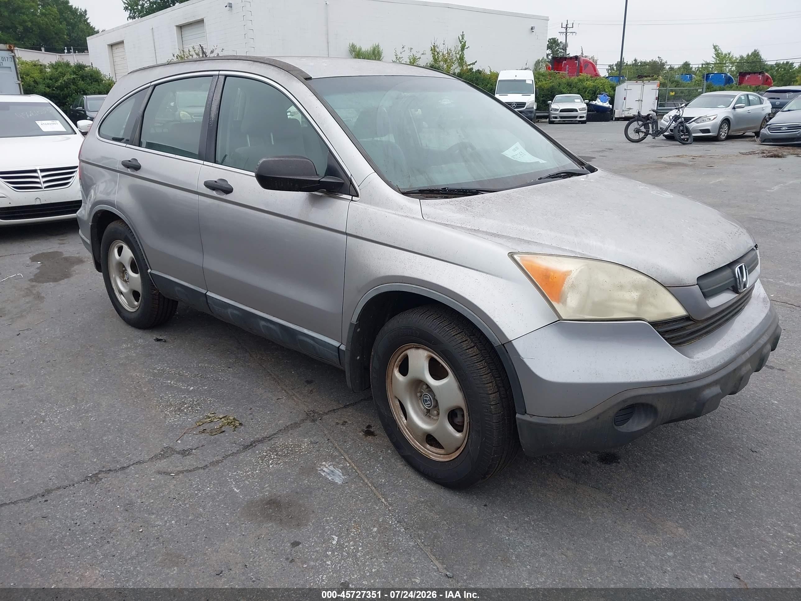2007 Honda Cr-v Lx Серый vin: JHLRE48337C071459