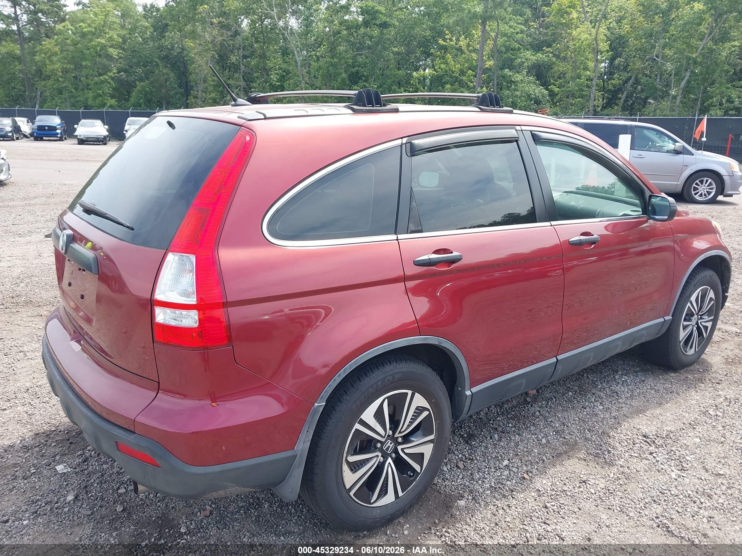 2008 Honda Cr-v Lx Красный vin: JHLRE48338C056848
