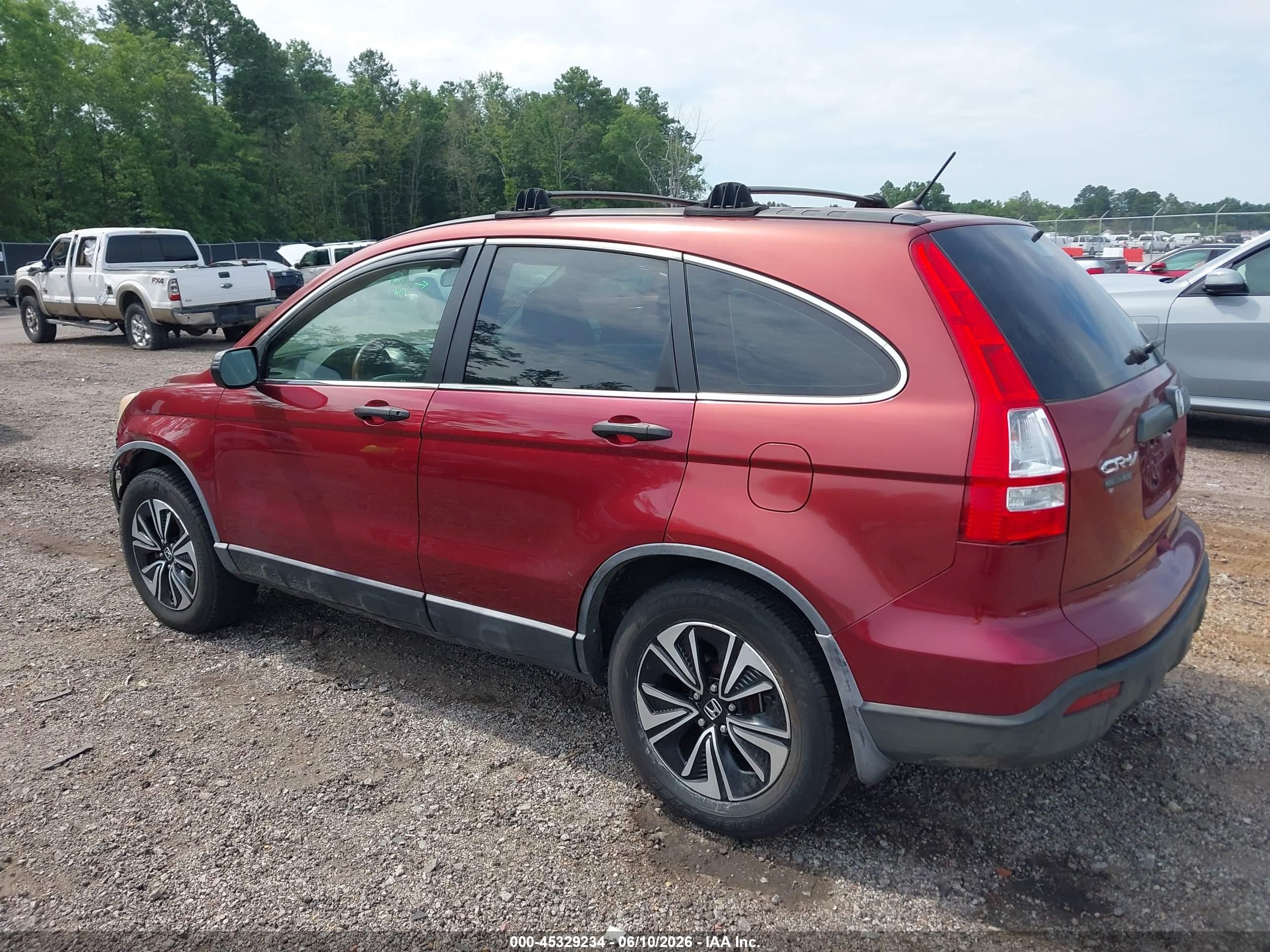 2008 Honda Cr-v Lx Красный vin: JHLRE48338C056848