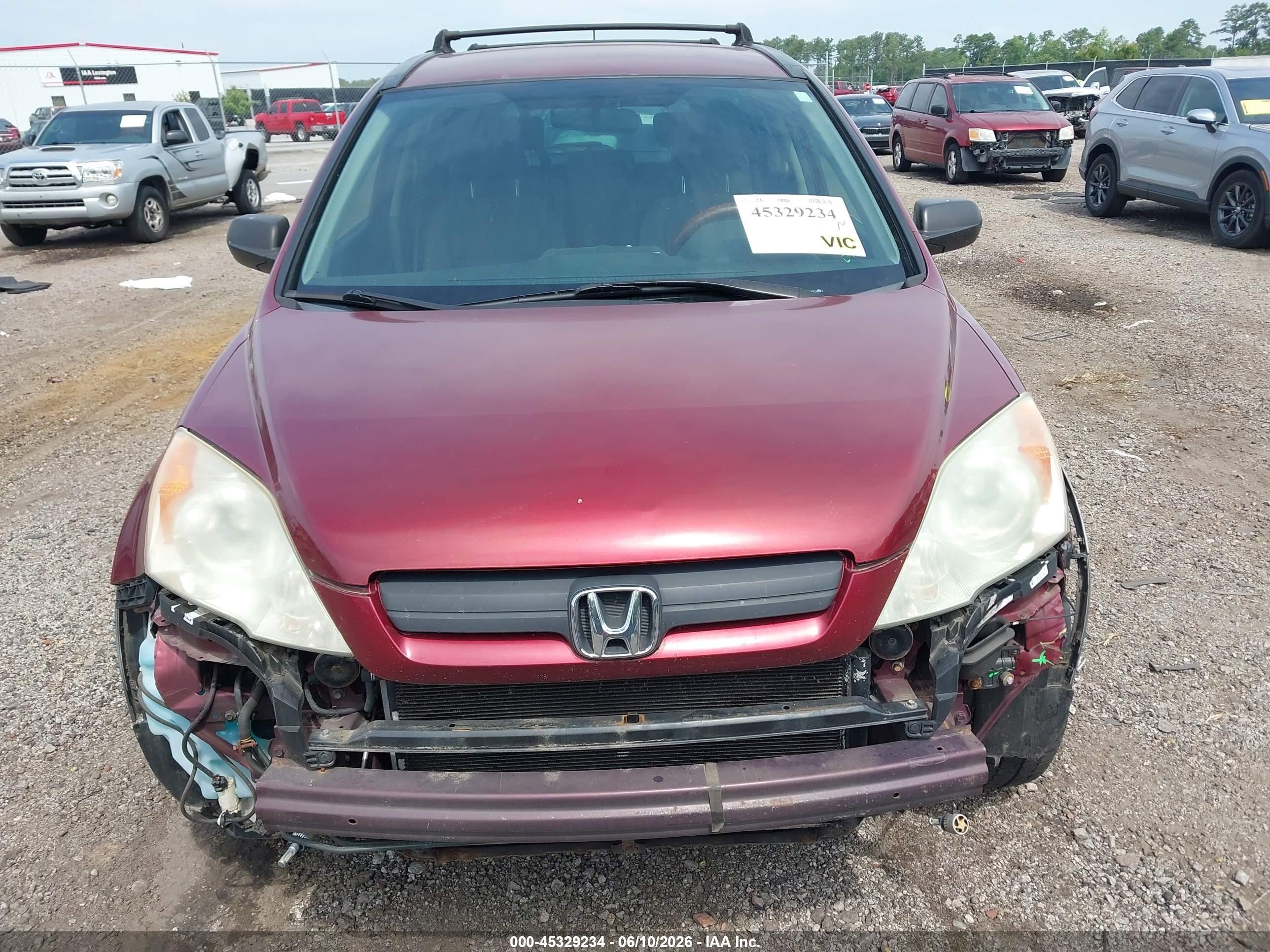 2008 Honda Cr-v Lx Красный vin: JHLRE48338C056848