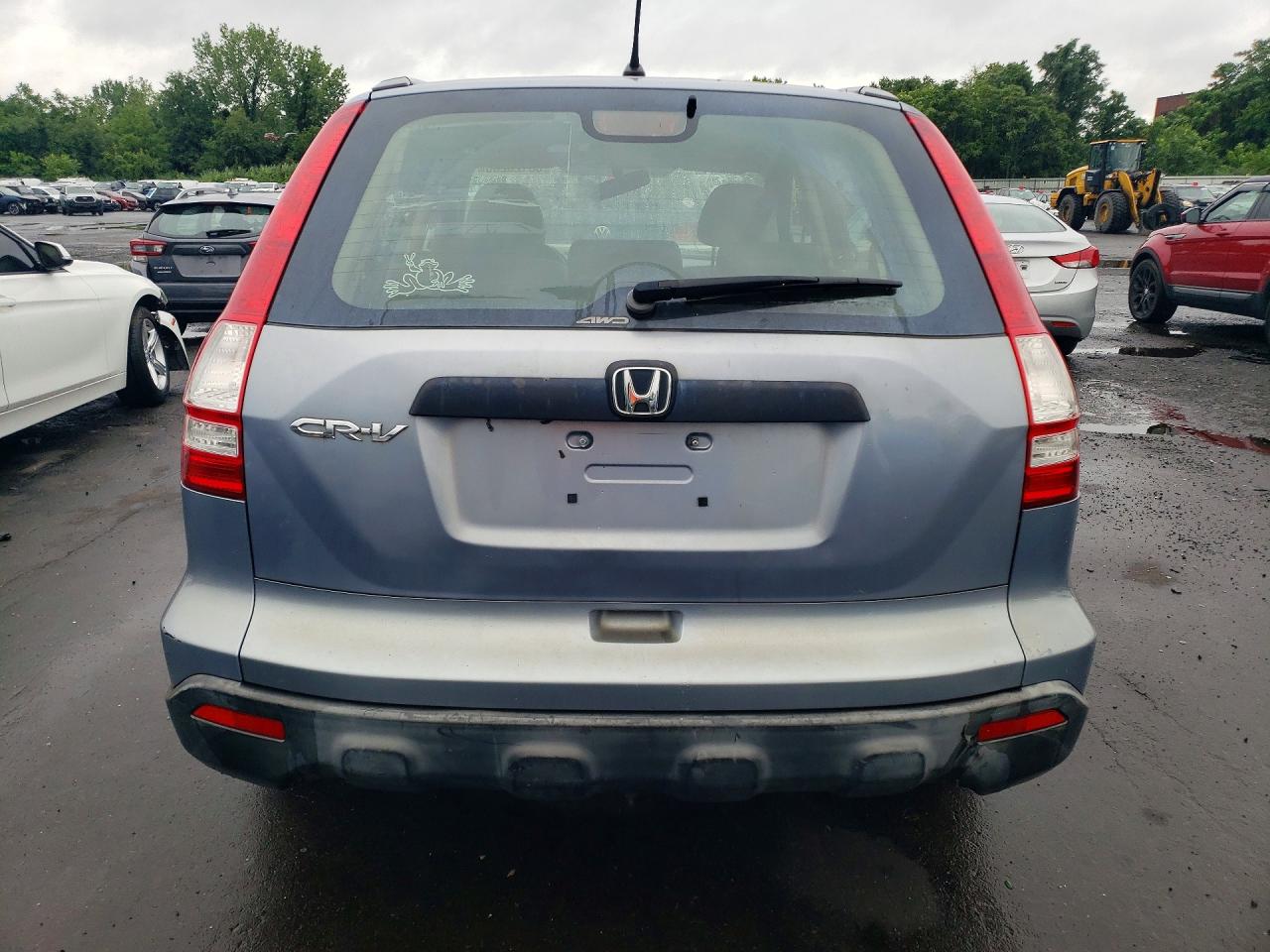 2007 Honda Cr-v Lx Blue vin: JHLRE48347C022805