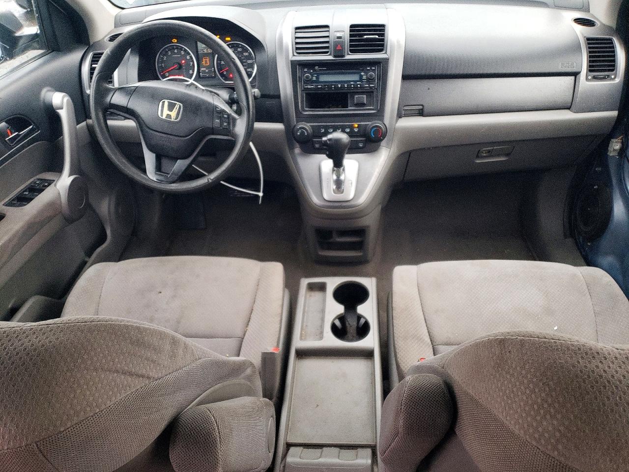 2007 Honda Cr-v Lx Blue vin: JHLRE48347C022805