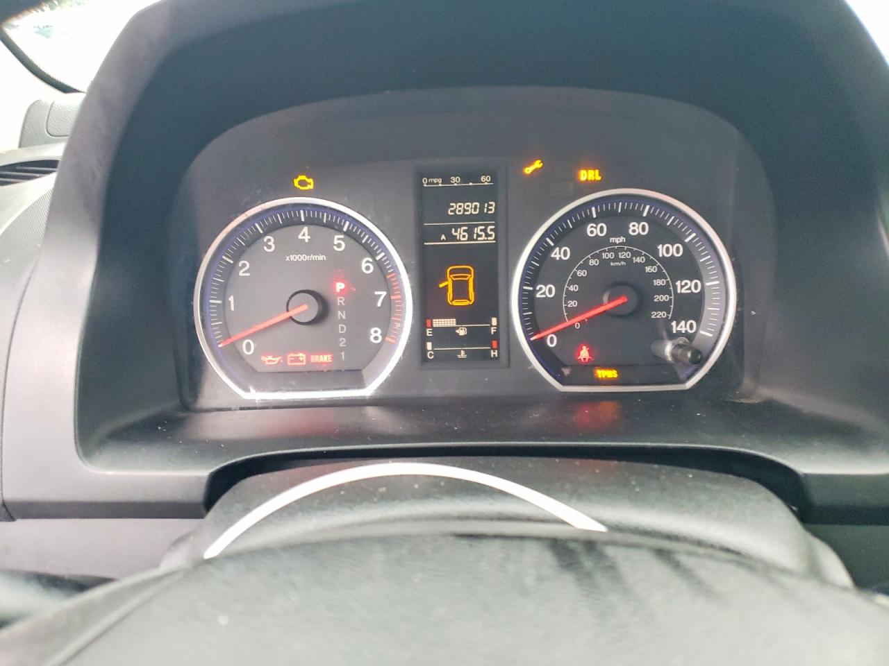 2007 Honda Cr-v Lx Blue vin: JHLRE48347C022805