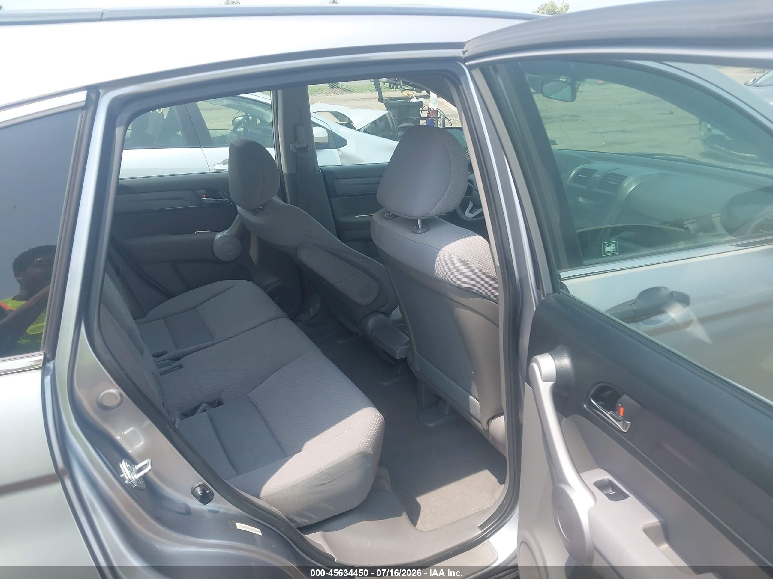 2007 Honda Cr-v Lx Silver vin: JHLRE48347C031553