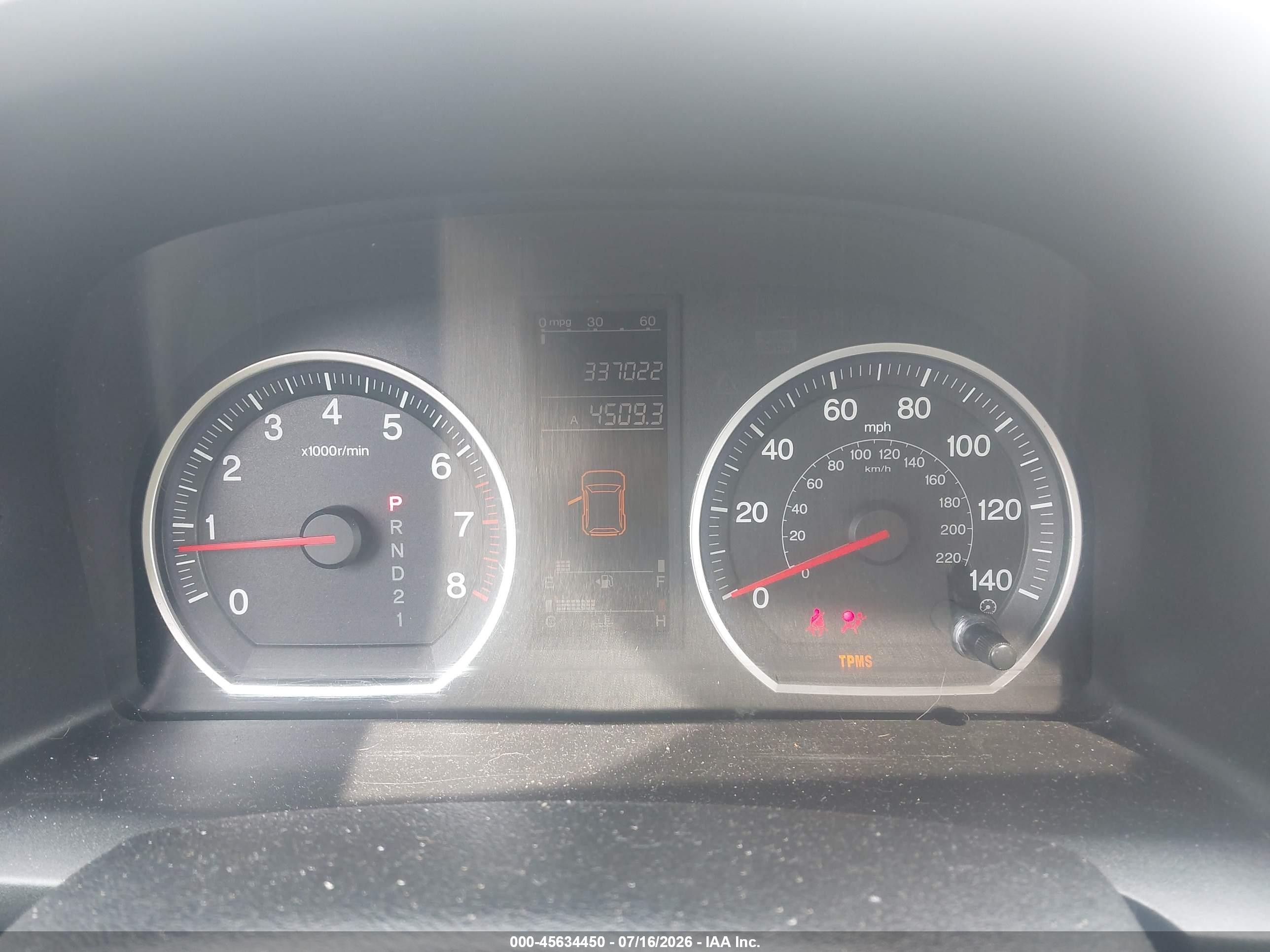 2007 Honda Cr-v Lx Silver vin: JHLRE48347C031553