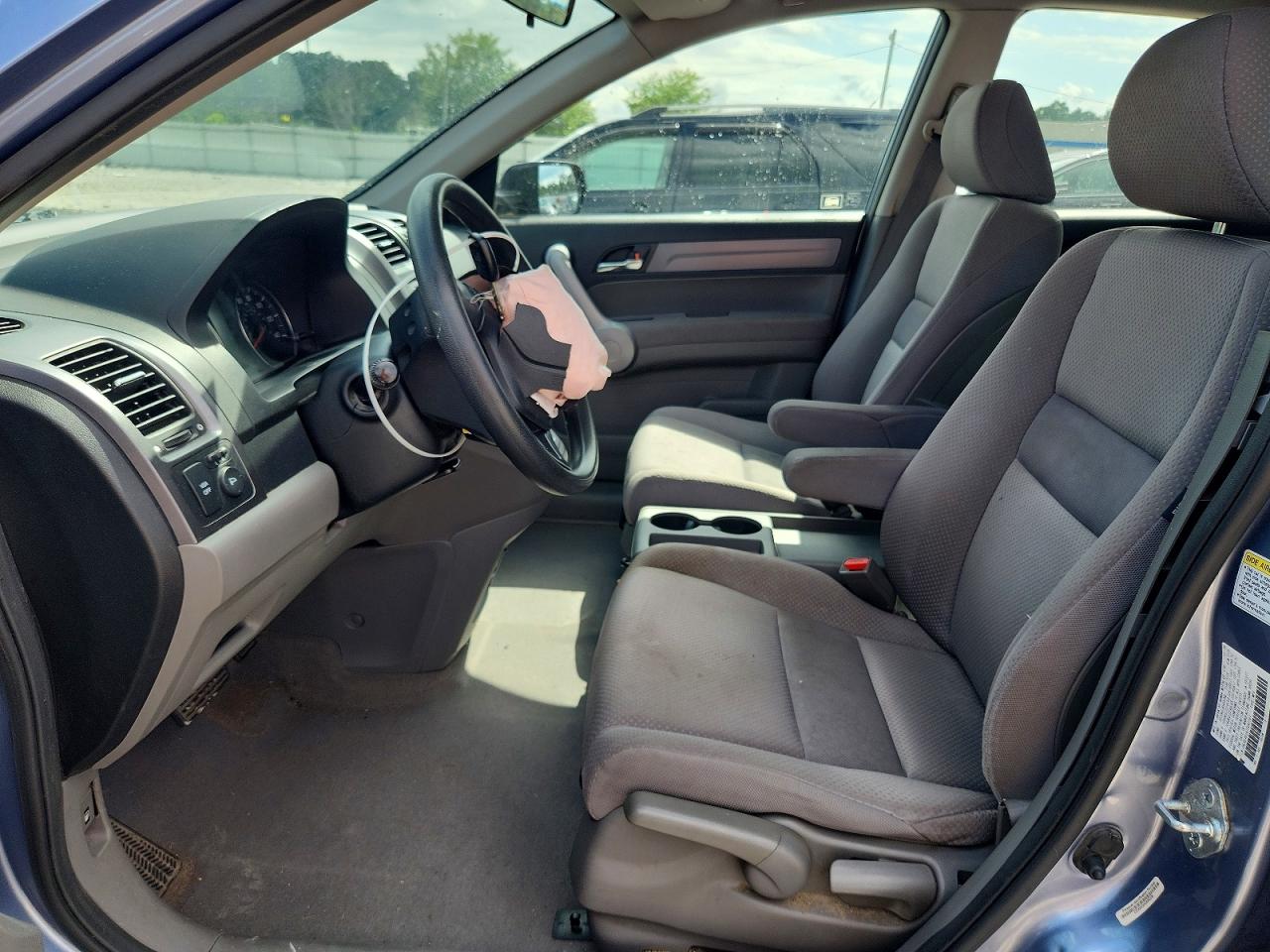 2007 Honda Cr-v Lx Blue vin: JHLRE48347C047381