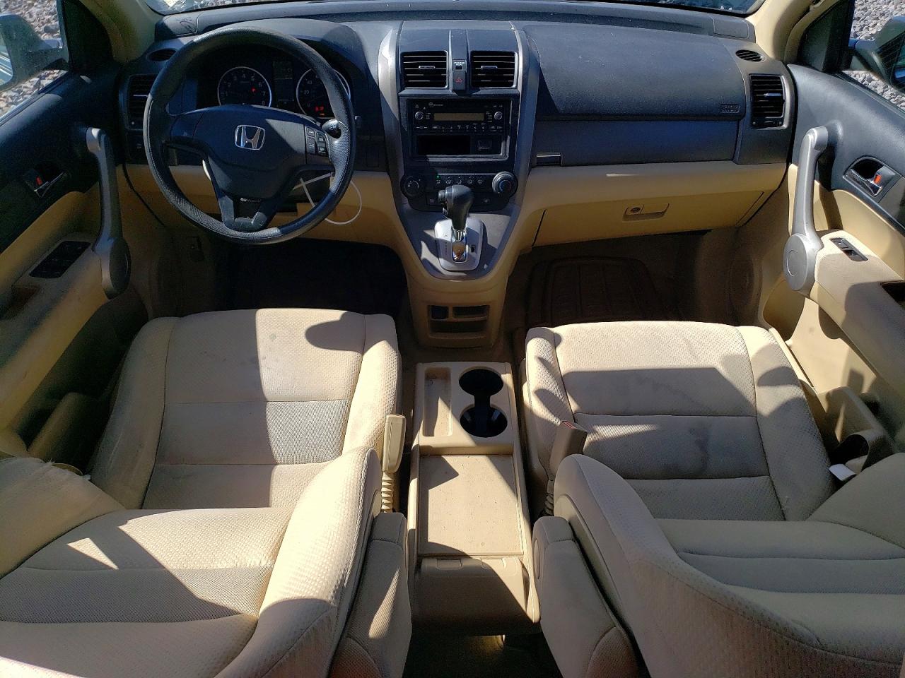 2007 Honda Cr-v Lx Green vin: JHLRE48347C071034