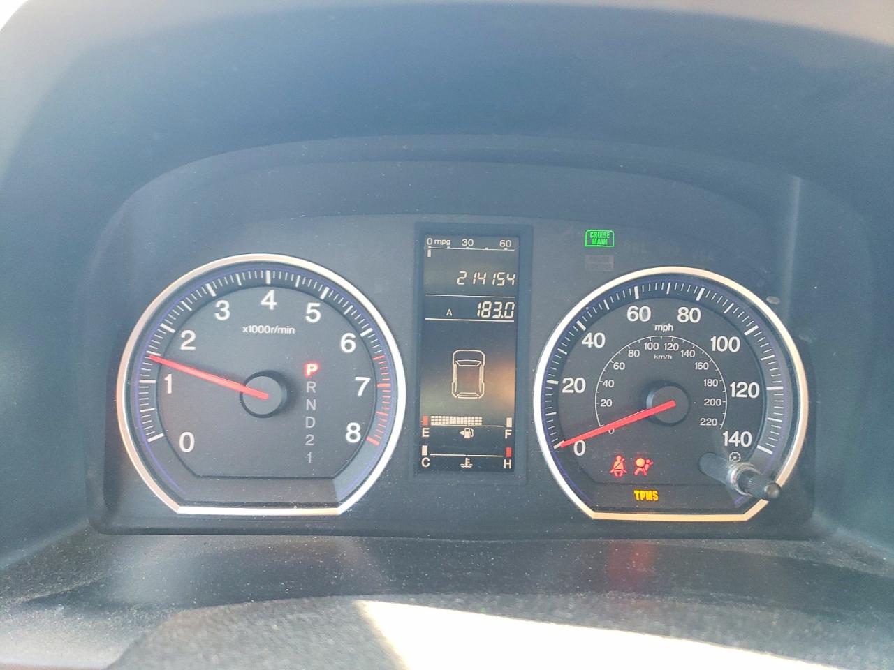 2007 Honda Cr-v Lx Green vin: JHLRE48347C071034