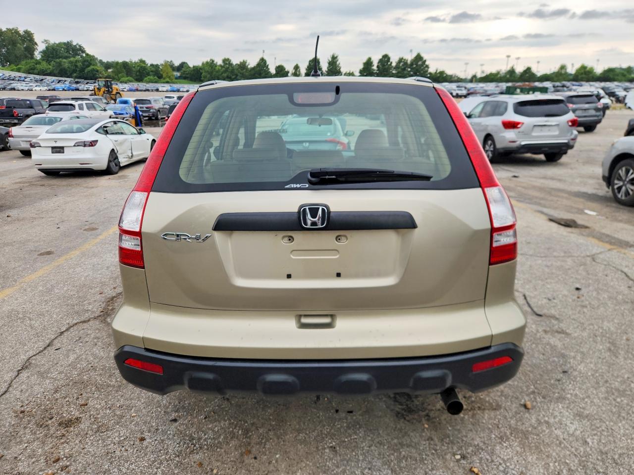 2007 Honda Cr-v Lx Gold vin: JHLRE48347C107451