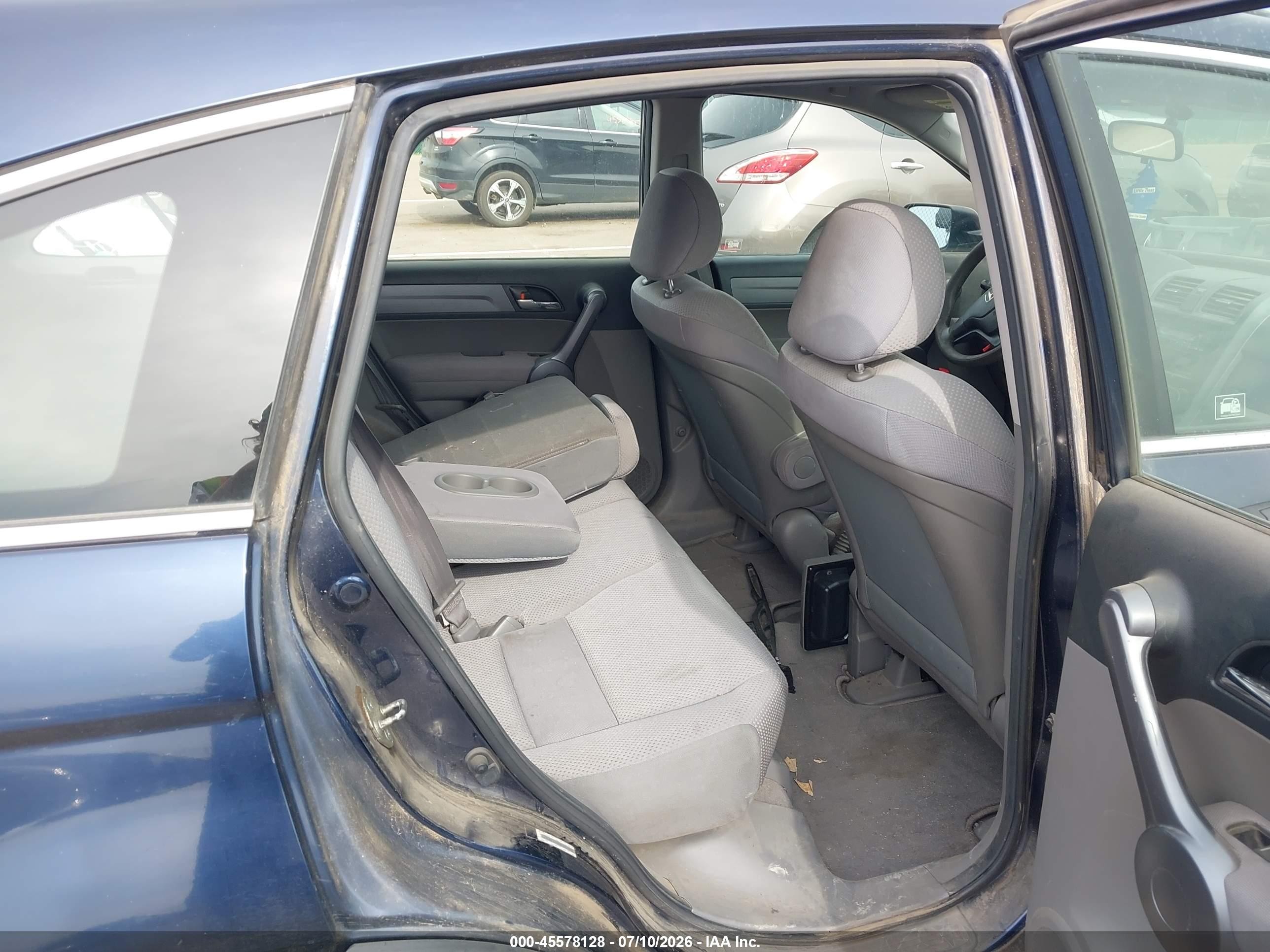 2008 Honda Cr-v Lx Blue vin: JHLRE48348C012969