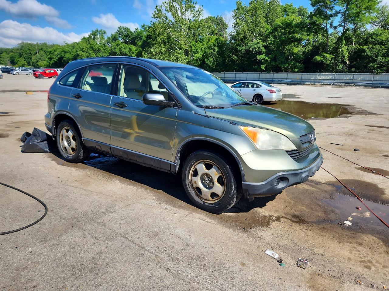 2008 Honda Cr-v Lx Green vin: JHLRE48348C056289