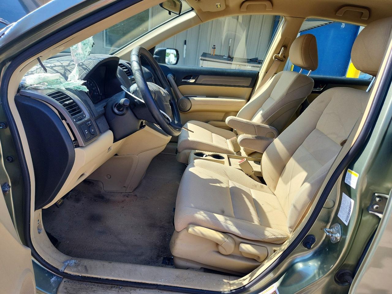 2008 Honda Cr-v Lx Green vin: JHLRE48348C056289