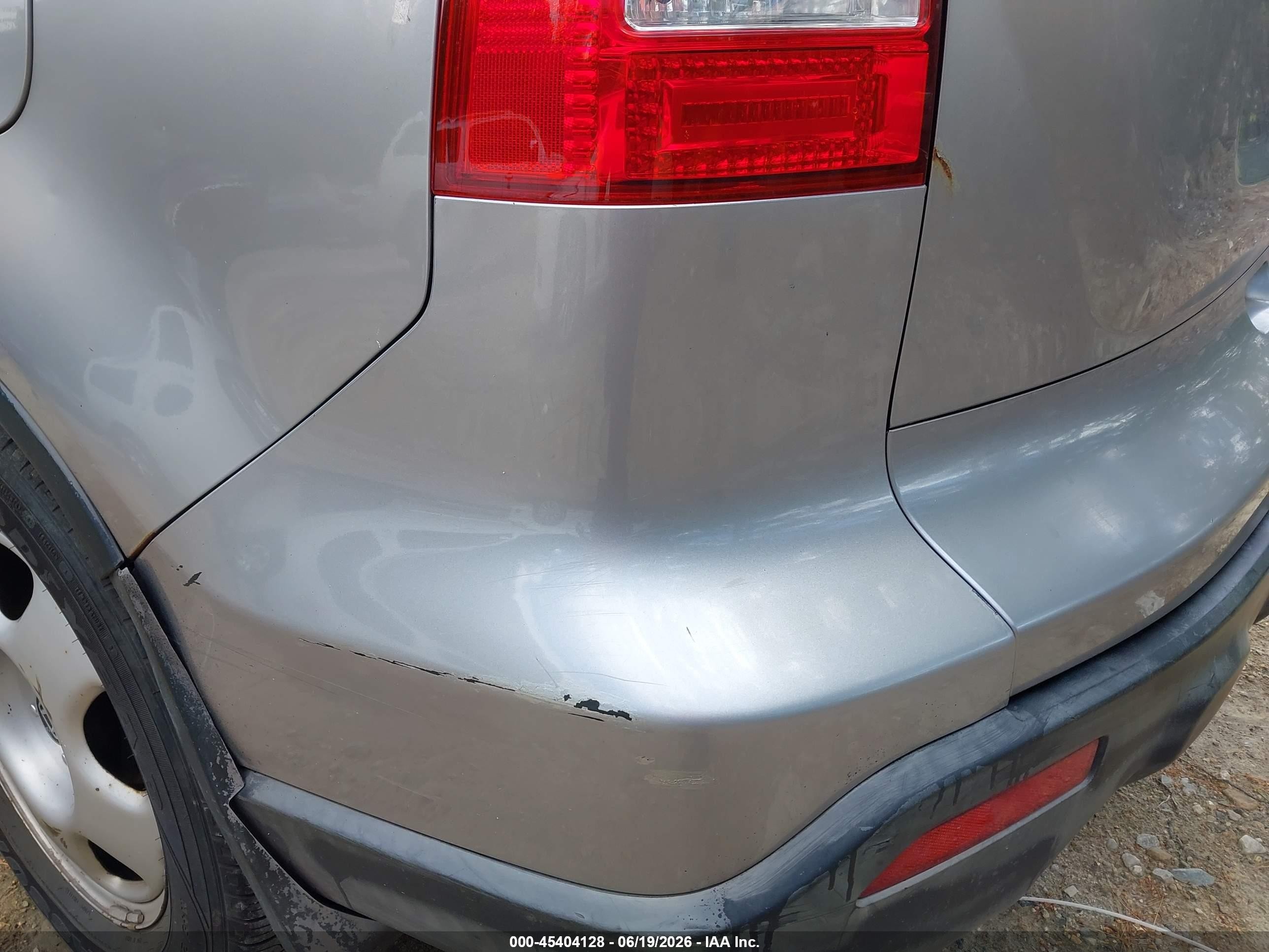 2008 Honda Cr-v Lx Silver vin: JHLRE48348C070872
