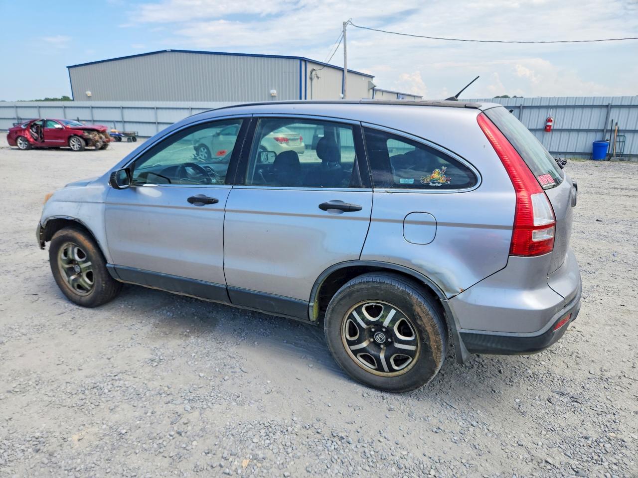 2008 Honda Cr-v Lx Silver vin: JHLRE48348C076736