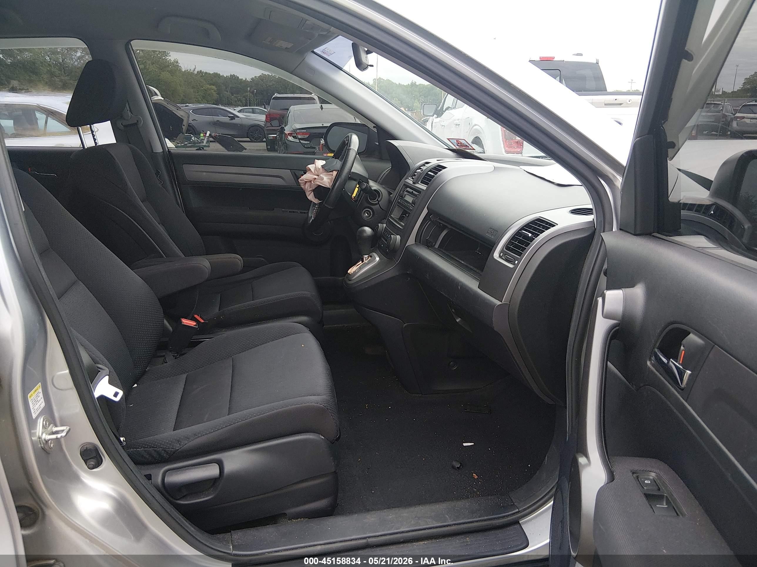 2009 Honda Cr-v Lx Silver vin: JHLRE48349C016618