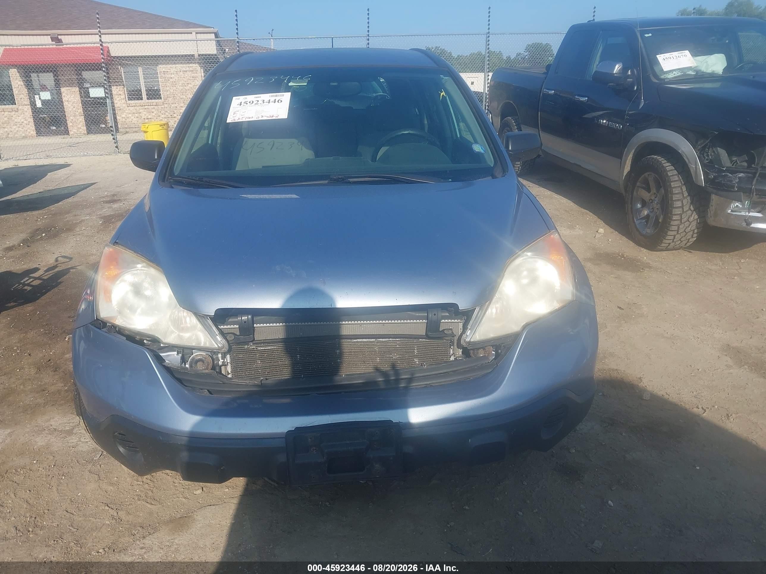 2007 Honda Cr-v Lx Silver vin: JHLRE48357C005897