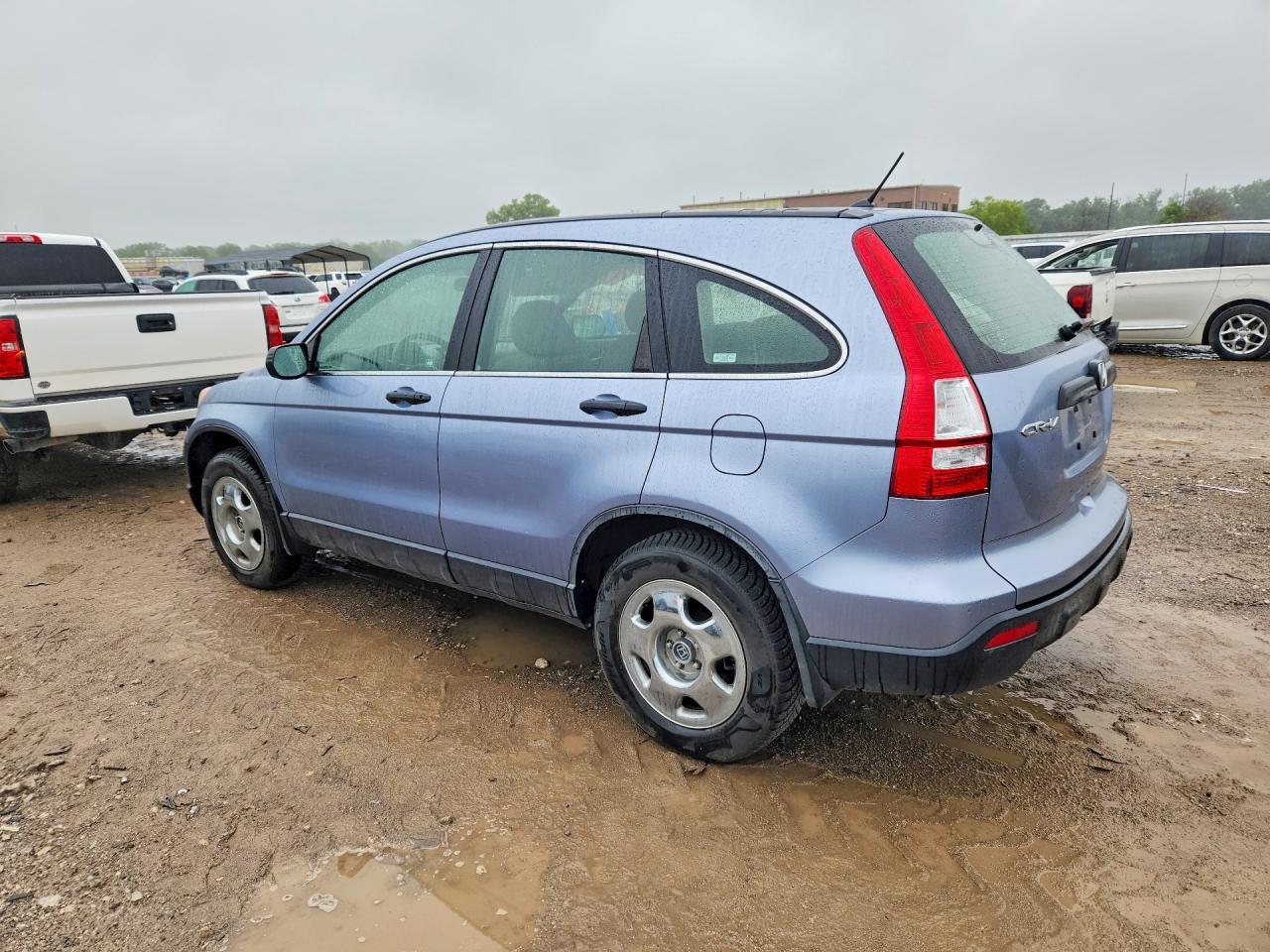 2007 Honda Cr-v Lx Синий vin: JHLRE48357C024918