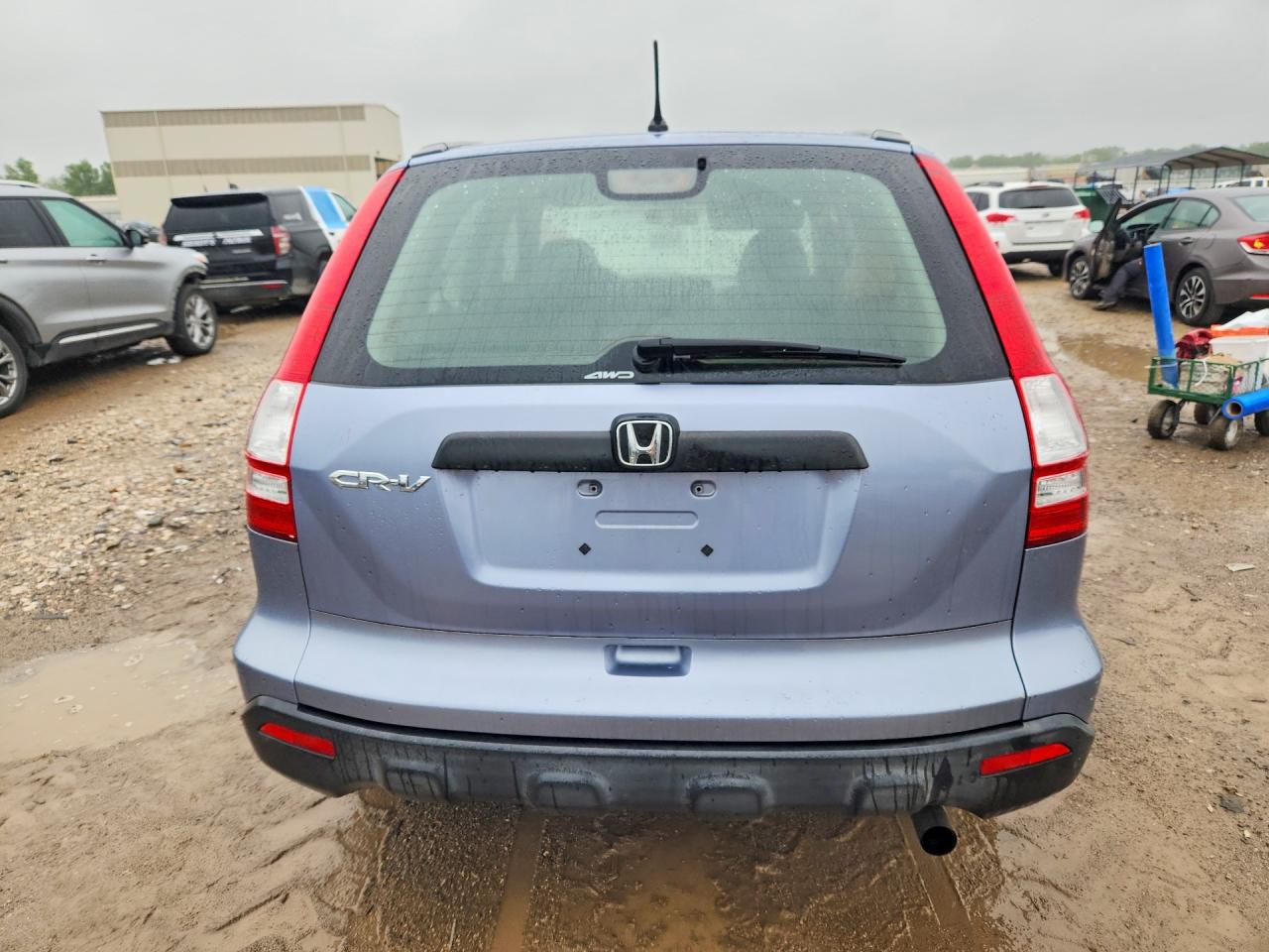 2007 Honda Cr-v Lx Синий vin: JHLRE48357C024918