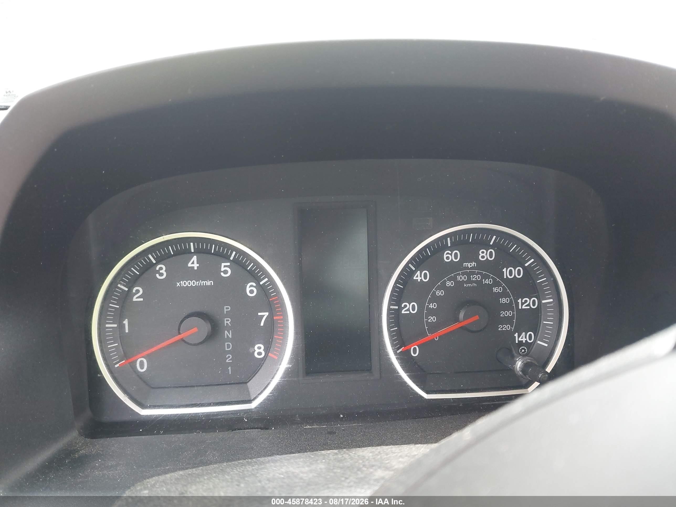 2007 Honda Cr-v Lx White vin: JHLRE48357C102100
