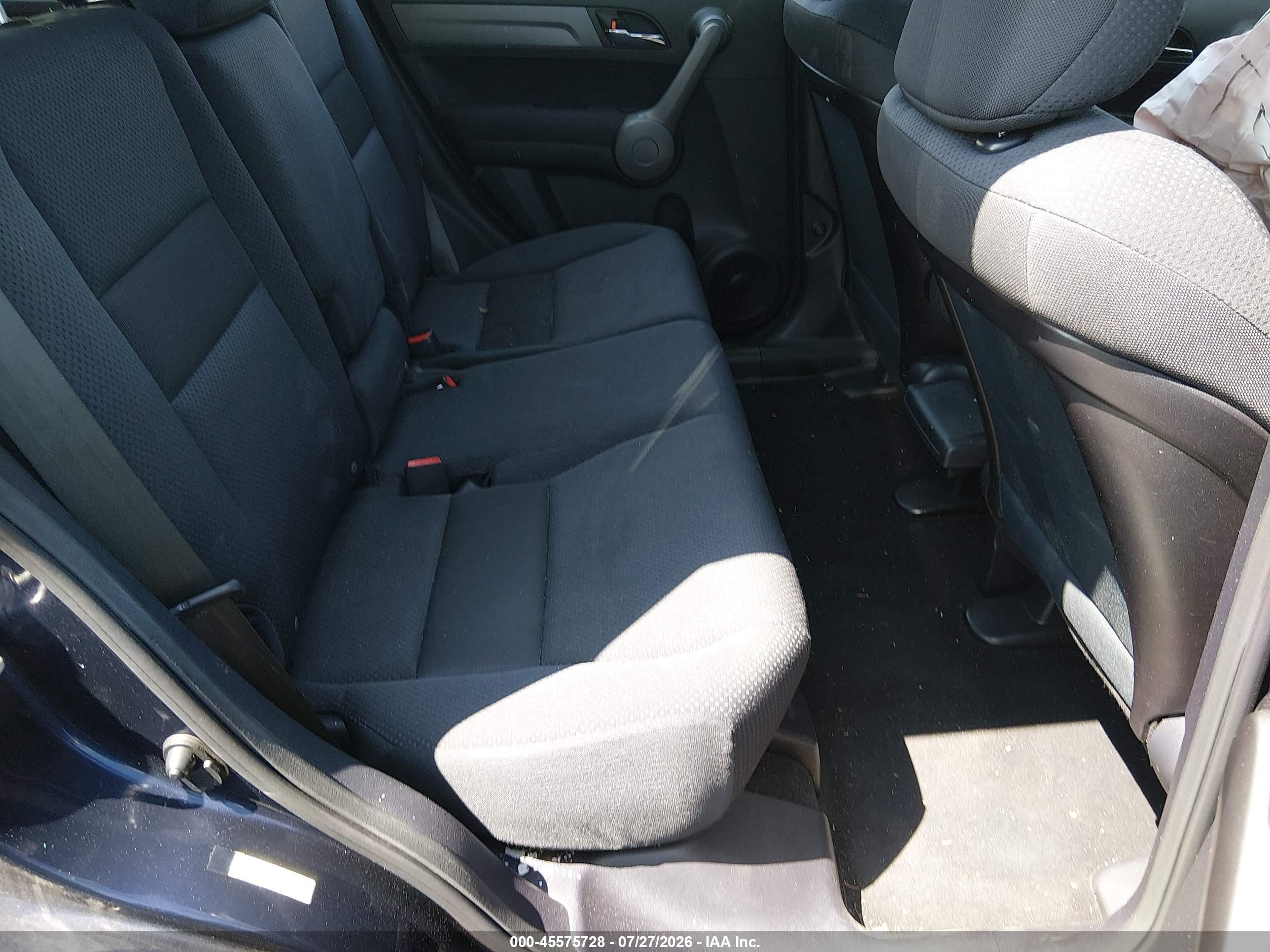 2008 Honda Cr-v Lx Blue vin: JHLRE48358C078558