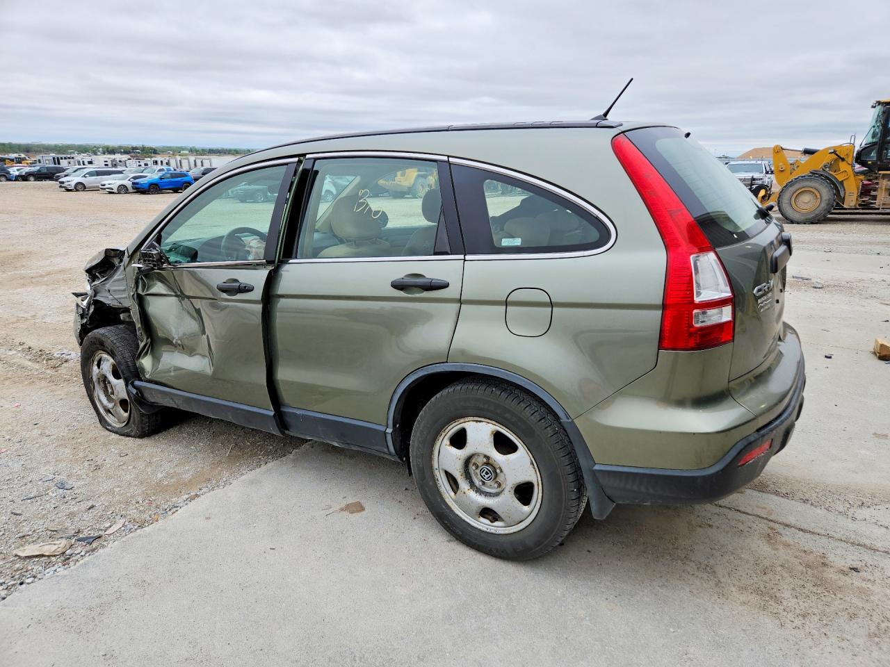 2008 Honda Cr-v Lx Зеленый vin: JHLRE48358C080987