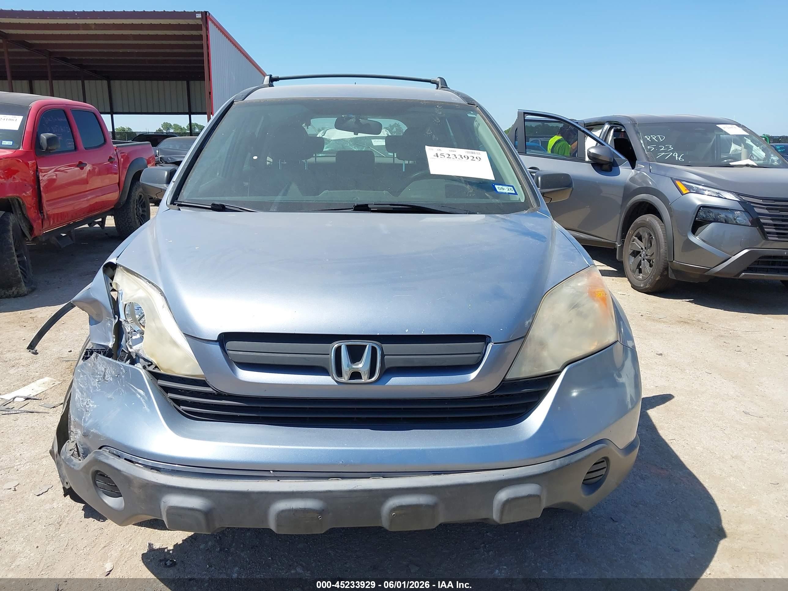 2009 Honda Cr-v Lx Champagne vin: JHLRE48359C002274