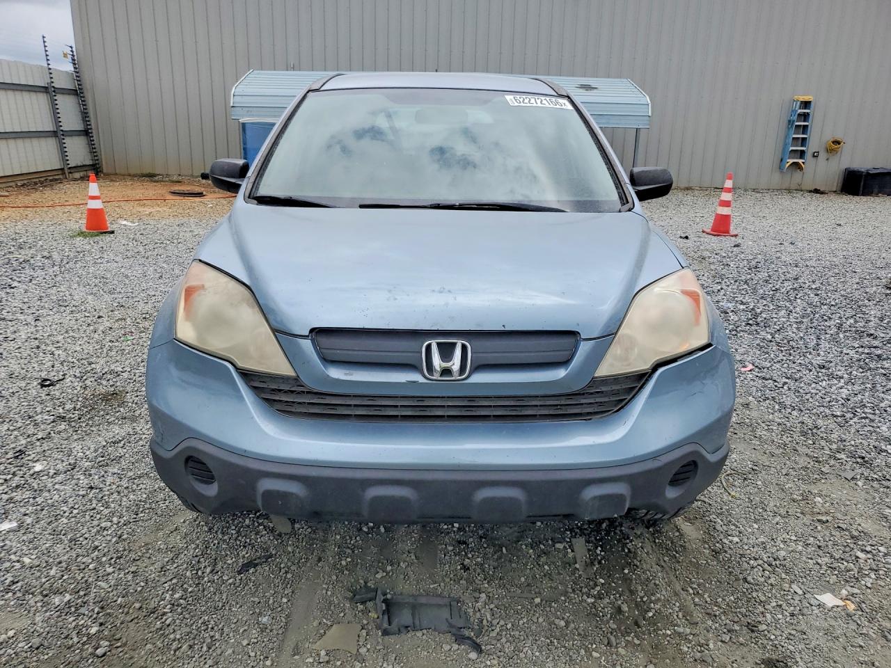 2009 Honda Cr-v Lx Blue vin: JHLRE48359C010682