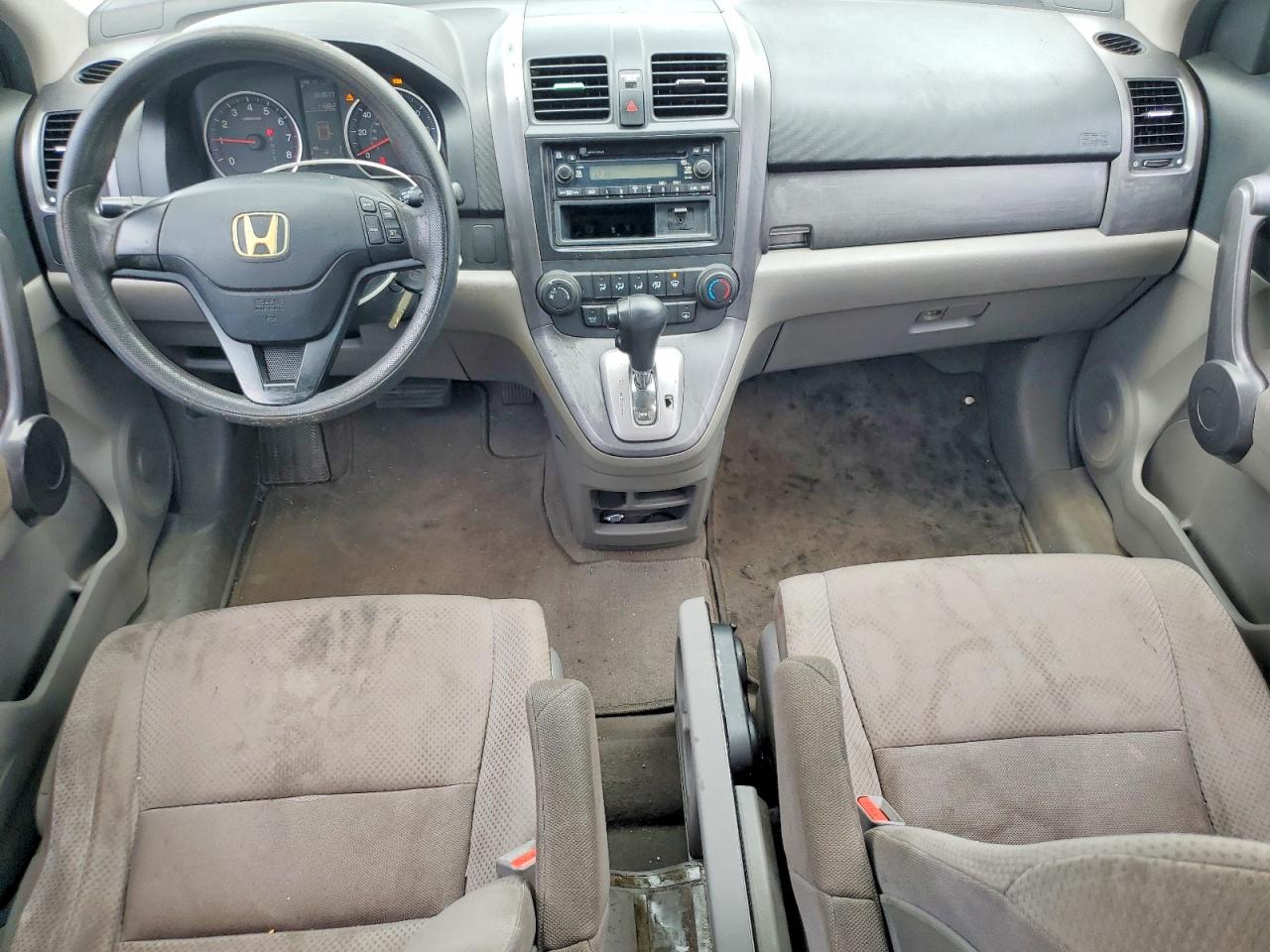 2009 Honda Cr-v Lx Blue vin: JHLRE48359C010682