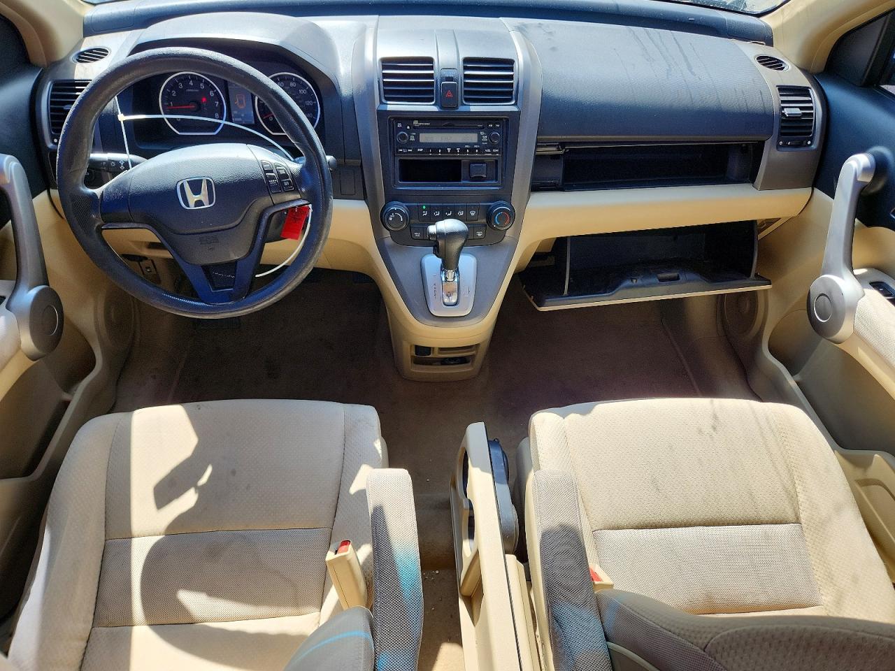 2007 Honda Cr-v Tan vin: JHLRE48367C006380
