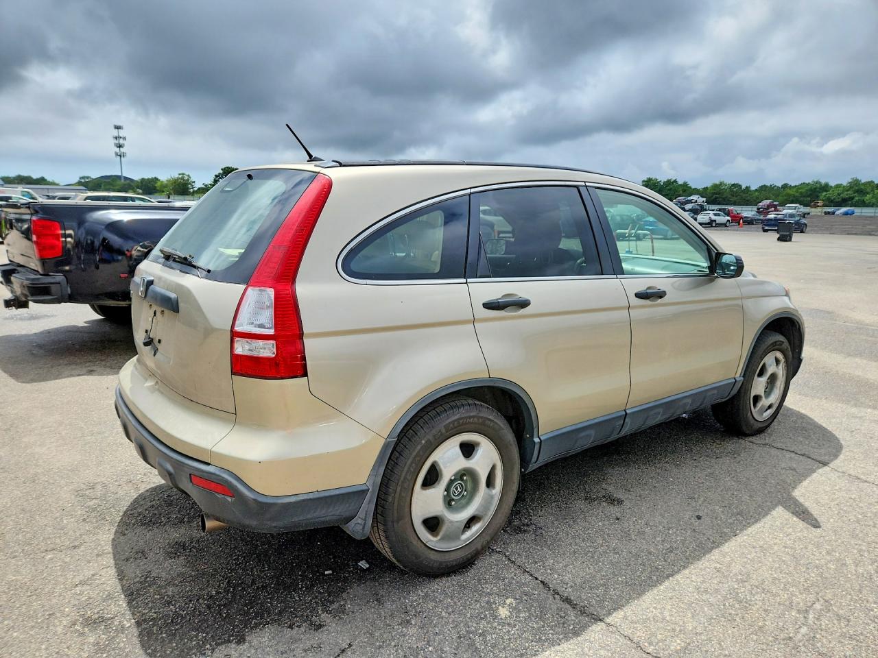 2007 Honda Cr-v Lx Gold vin: JHLRE48367C025740