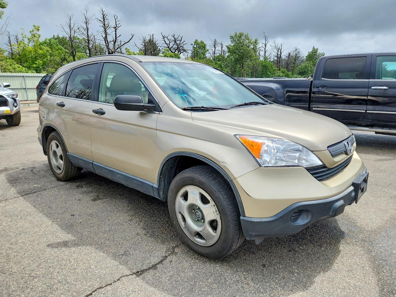 2007 Honda Cr-v Lx Gold vin: JHLRE48367C025740