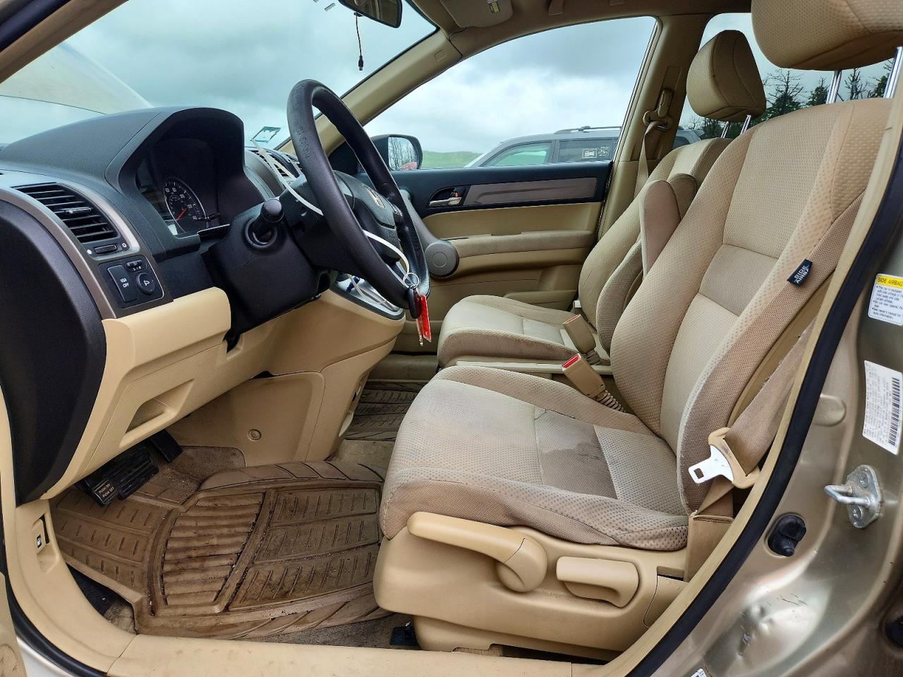2007 Honda Cr-v Lx Gold vin: JHLRE48367C025740