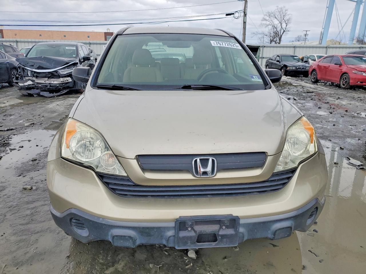 2007 Honda Cr-v Lx Tan vin: JHLRE48367C057670