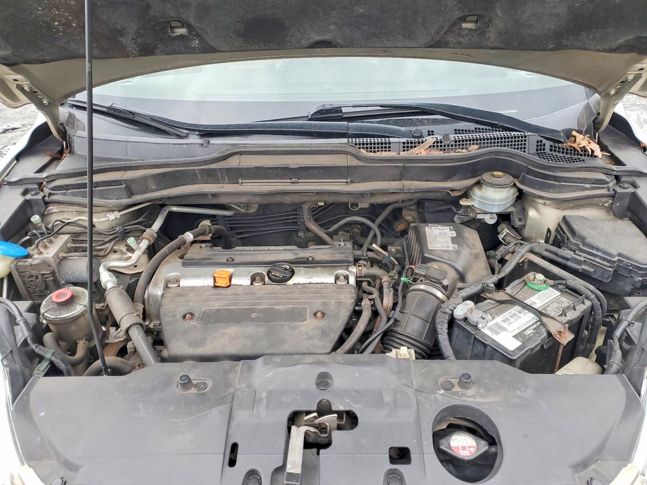 2007 Honda Cr-v Lx Tan vin: JHLRE48367C057670