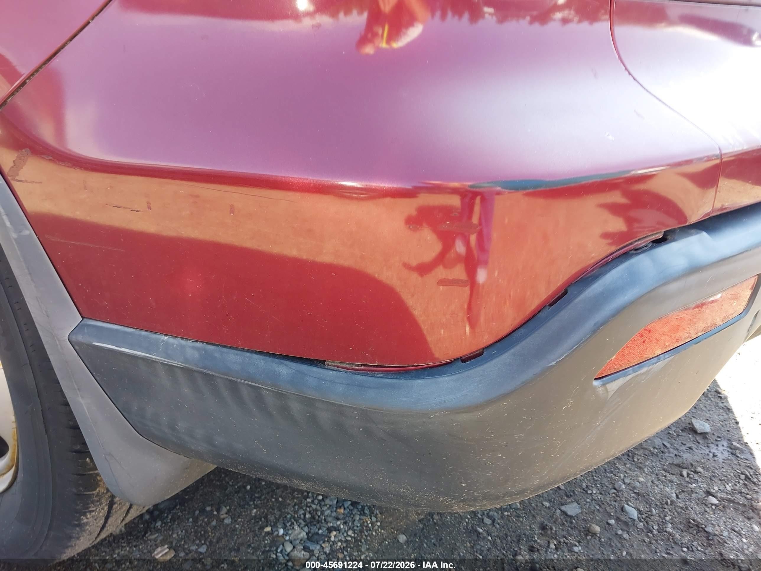 2007 Honda Cr-v Lx Maroon vin: JHLRE48367C064344