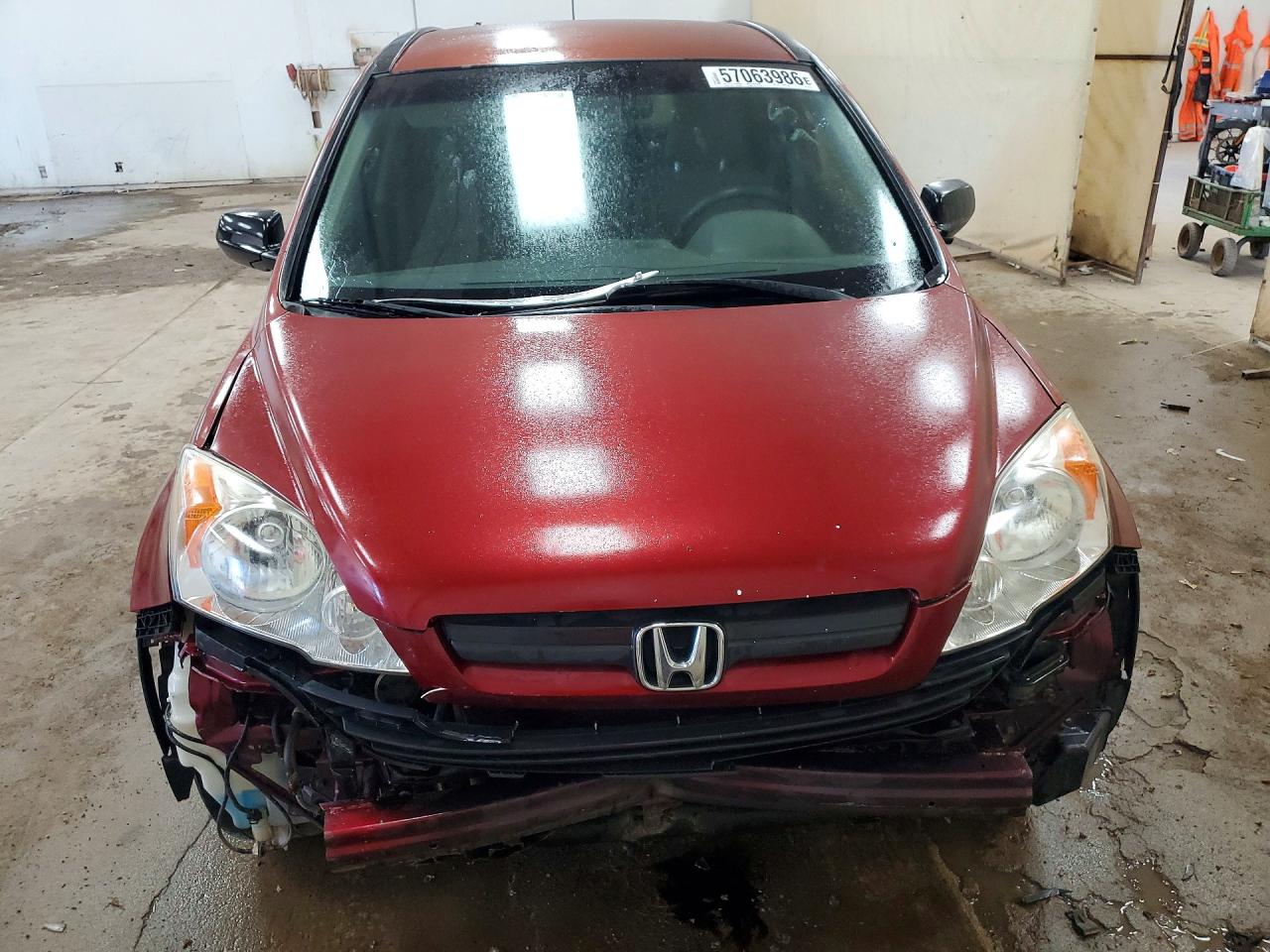2008 Honda Cr-v Lx Orange vin: JHLRE48368C027537