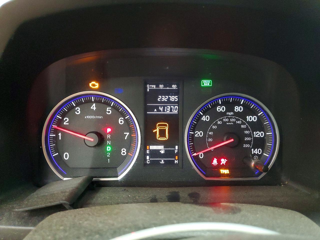 2008 Honda Cr-v Lx Orange vin: JHLRE48368C027537
