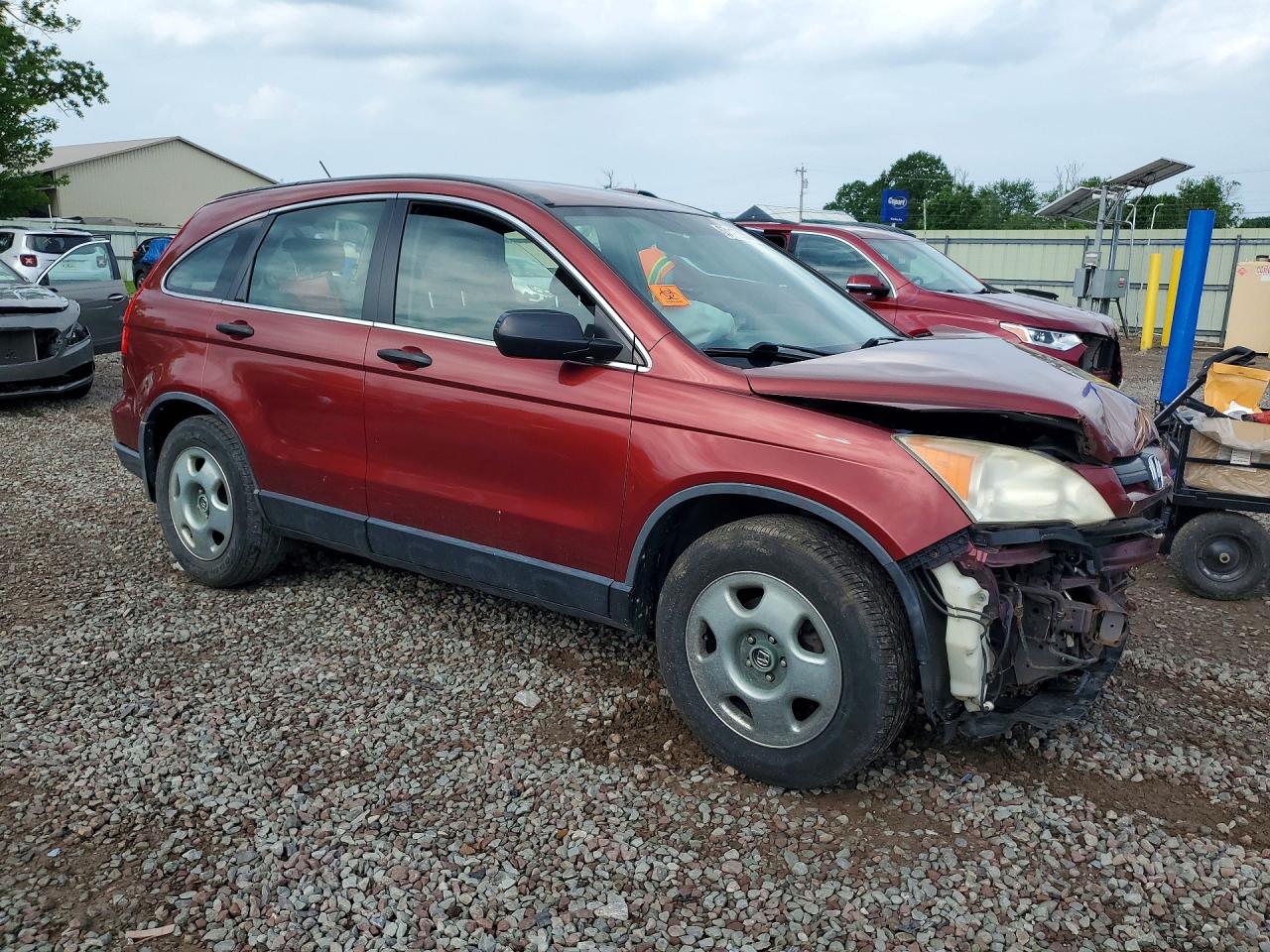 2008 Honda Cr-v Lx Maroon vin: JHLRE48368C056858